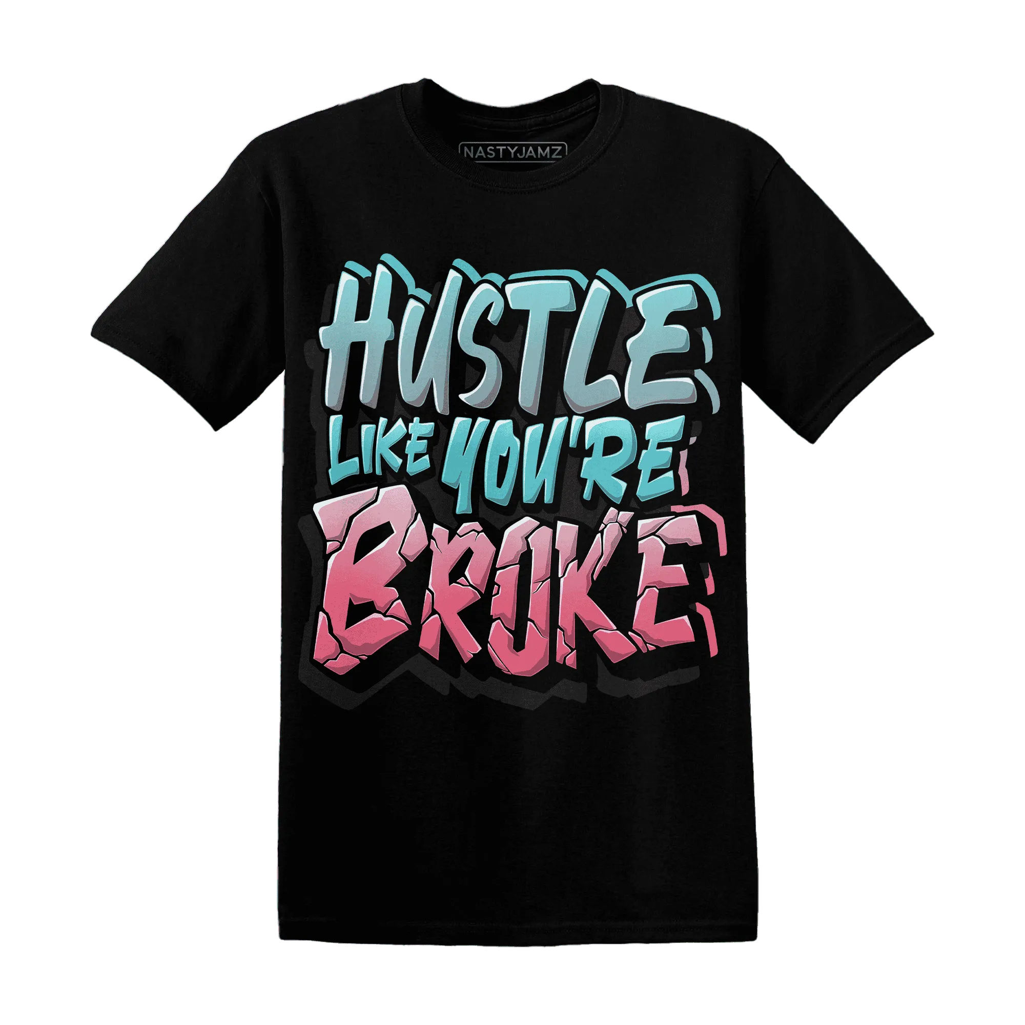 NastyJamz-VaporMax-Plus-South-Beach-T-Shirt-Match-Hustle-Like-Broke
