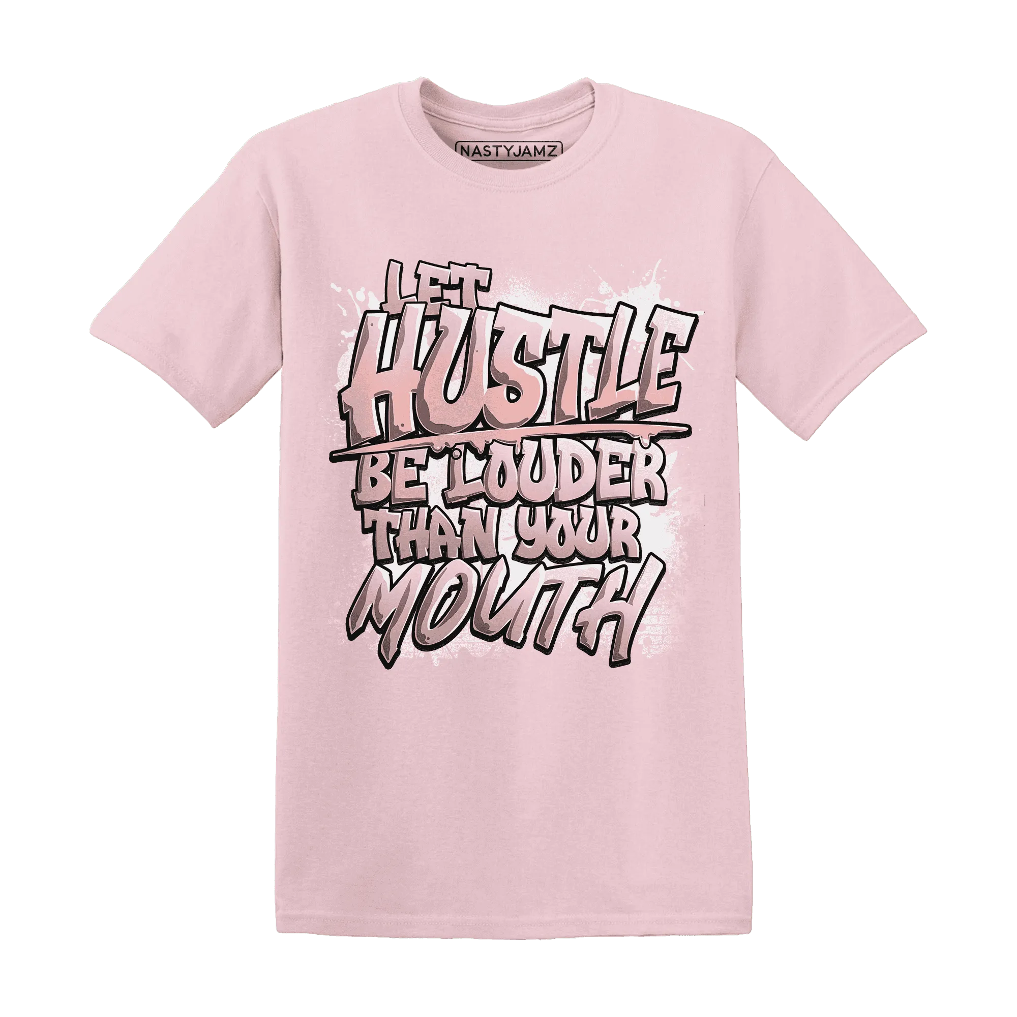 NastyJamz-Low-Legend-Pink-11s-T-Shirt-Match-Hustle-Louder
