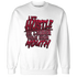 NastyJamz-High-White-Team-Red-1s-Sweatshirt-Match-Hustle-Louder