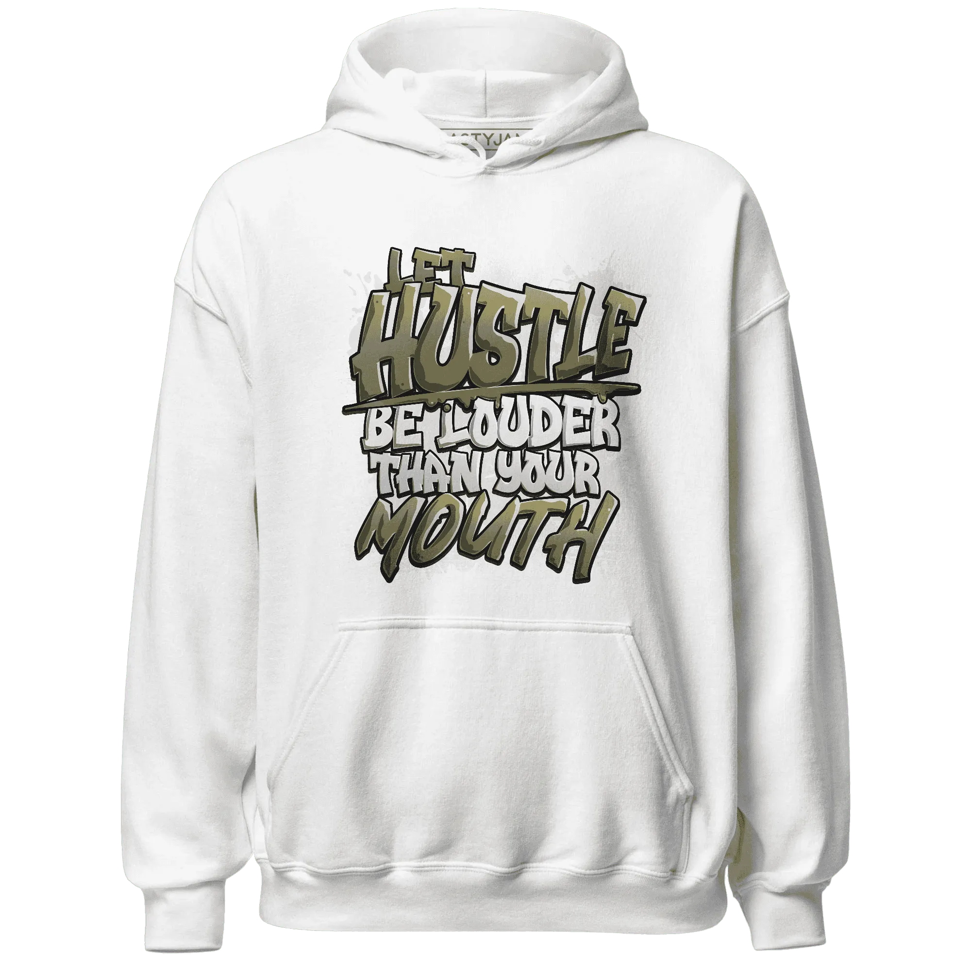 NastyJamz-Medium-Olive-1s-Hoodie-Match-Hustle-Louder