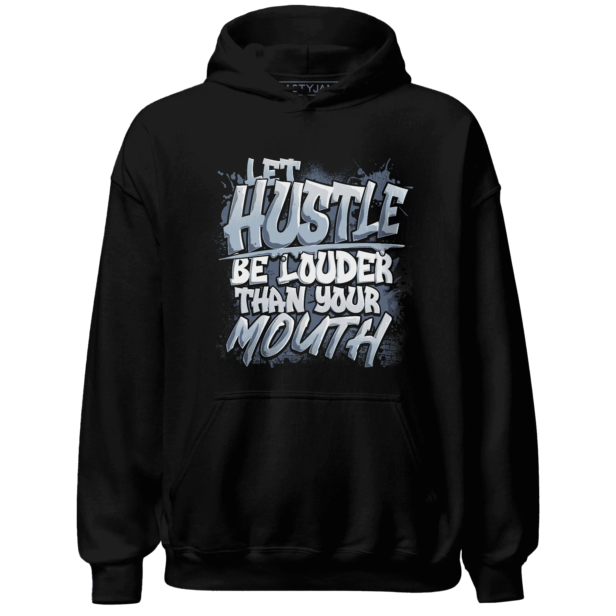 NastyJamz-Mid-Diffused-Blue-Grey-1s-Hoodie-Match-Hustle-Louder
