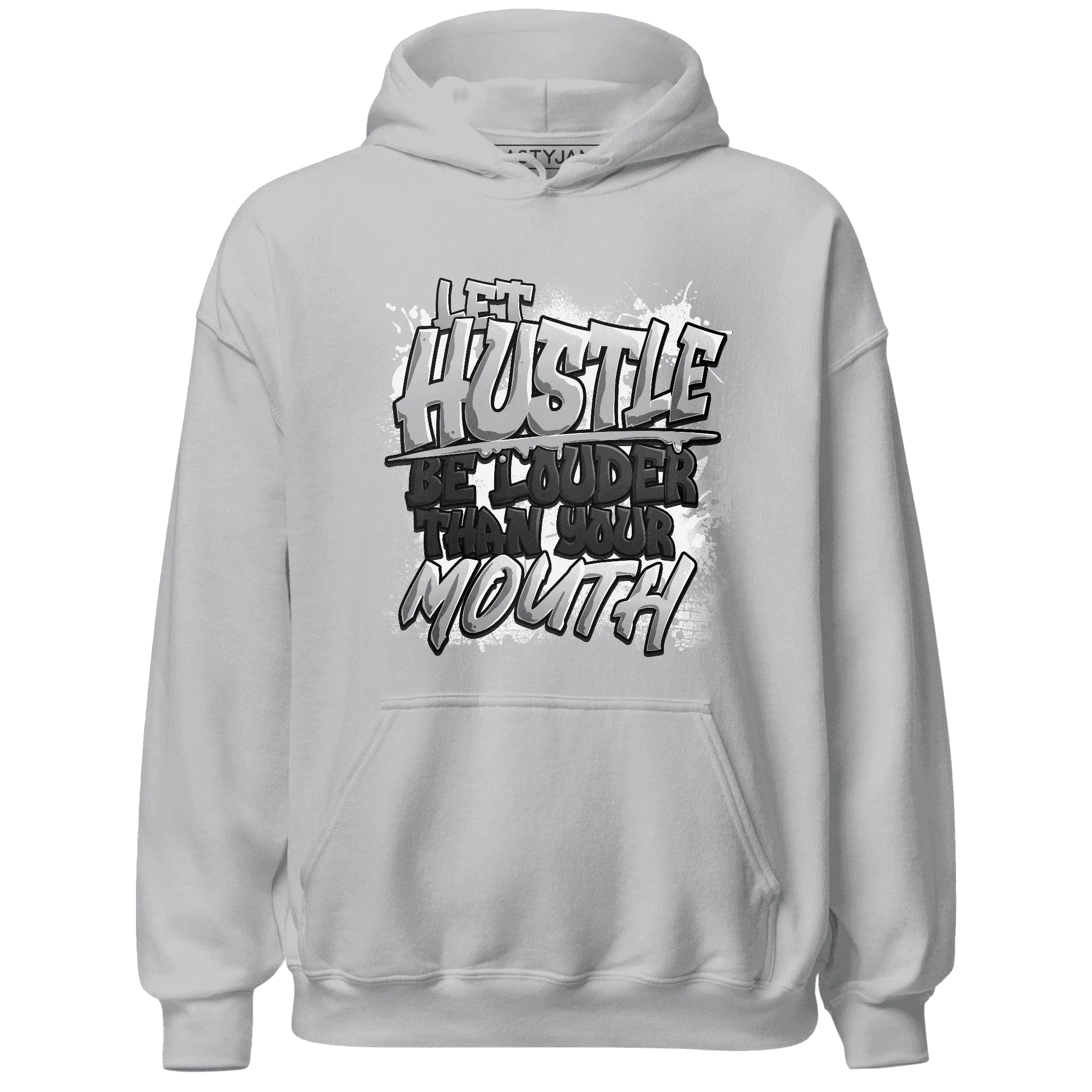 NastyJamz-Wolf-Grey-1s-Hoodie-Match-Hustle-Louder