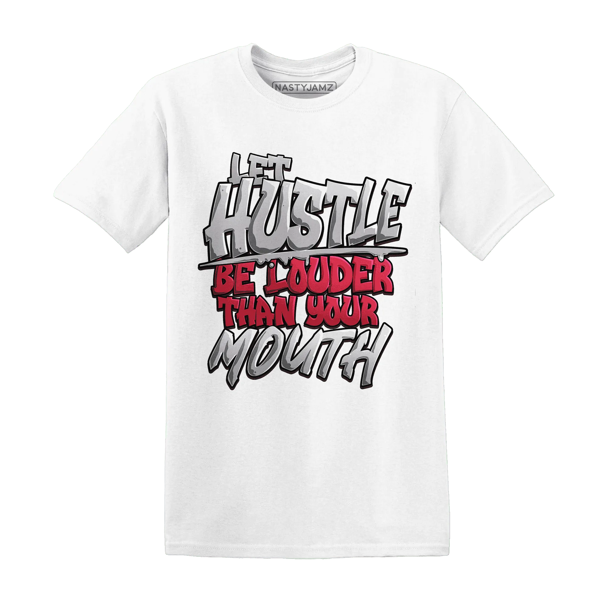 NastyJamz-Cement-Grey-3s-T-Shirt-Match-Hustle-Louder