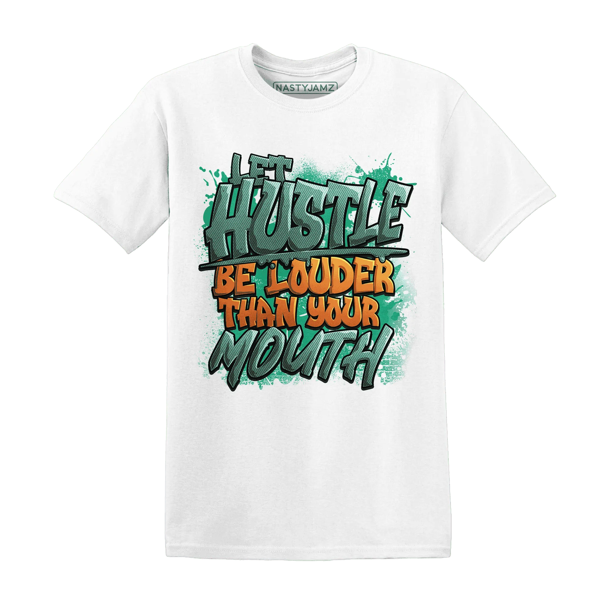 NastyJamz-Nina-CN-Abney-3s-T-Shirt-Match-Hustle-Louder