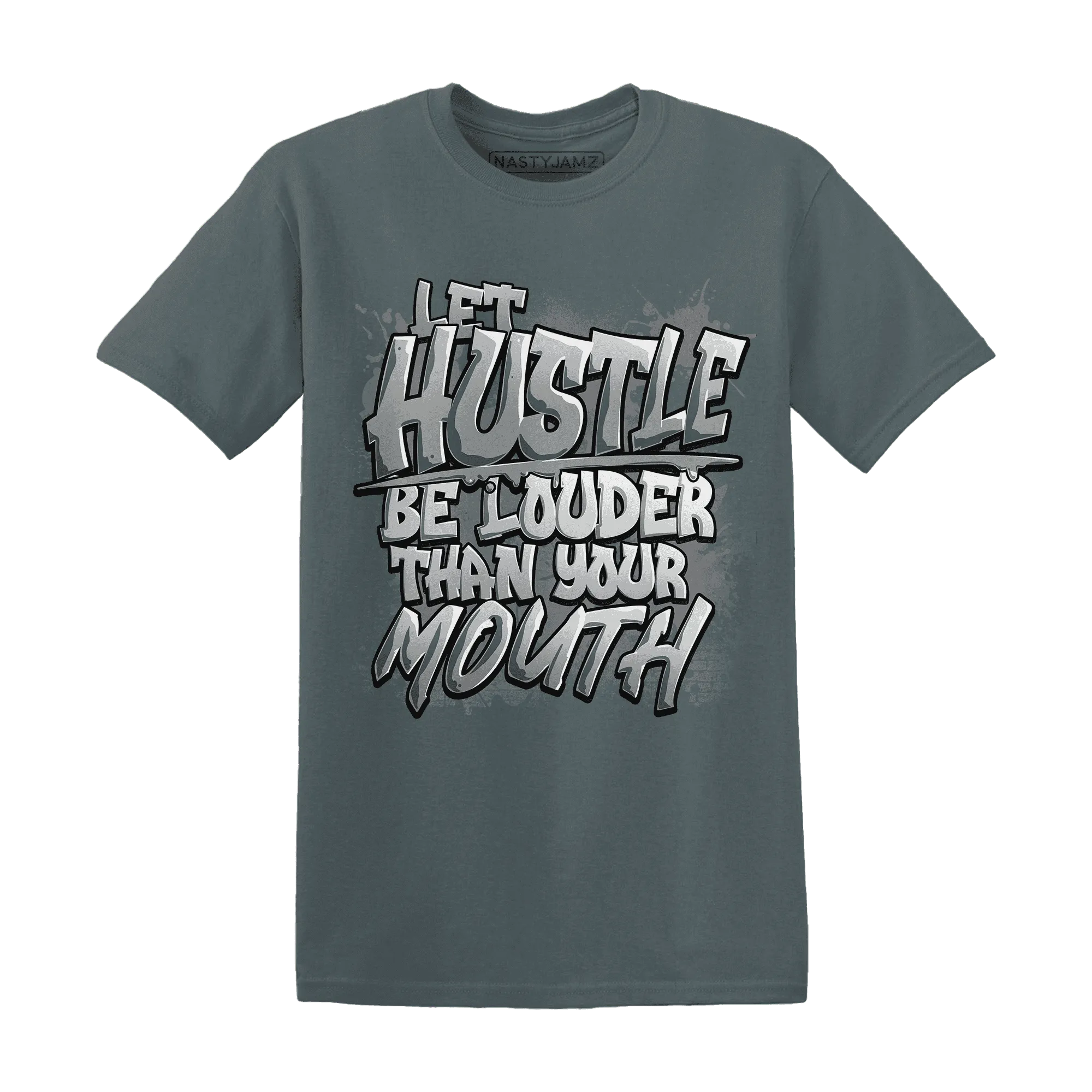 NastyJamz-Paris-Cement-Olympics-4s-T-Shirt-Match-Hustle-Louder