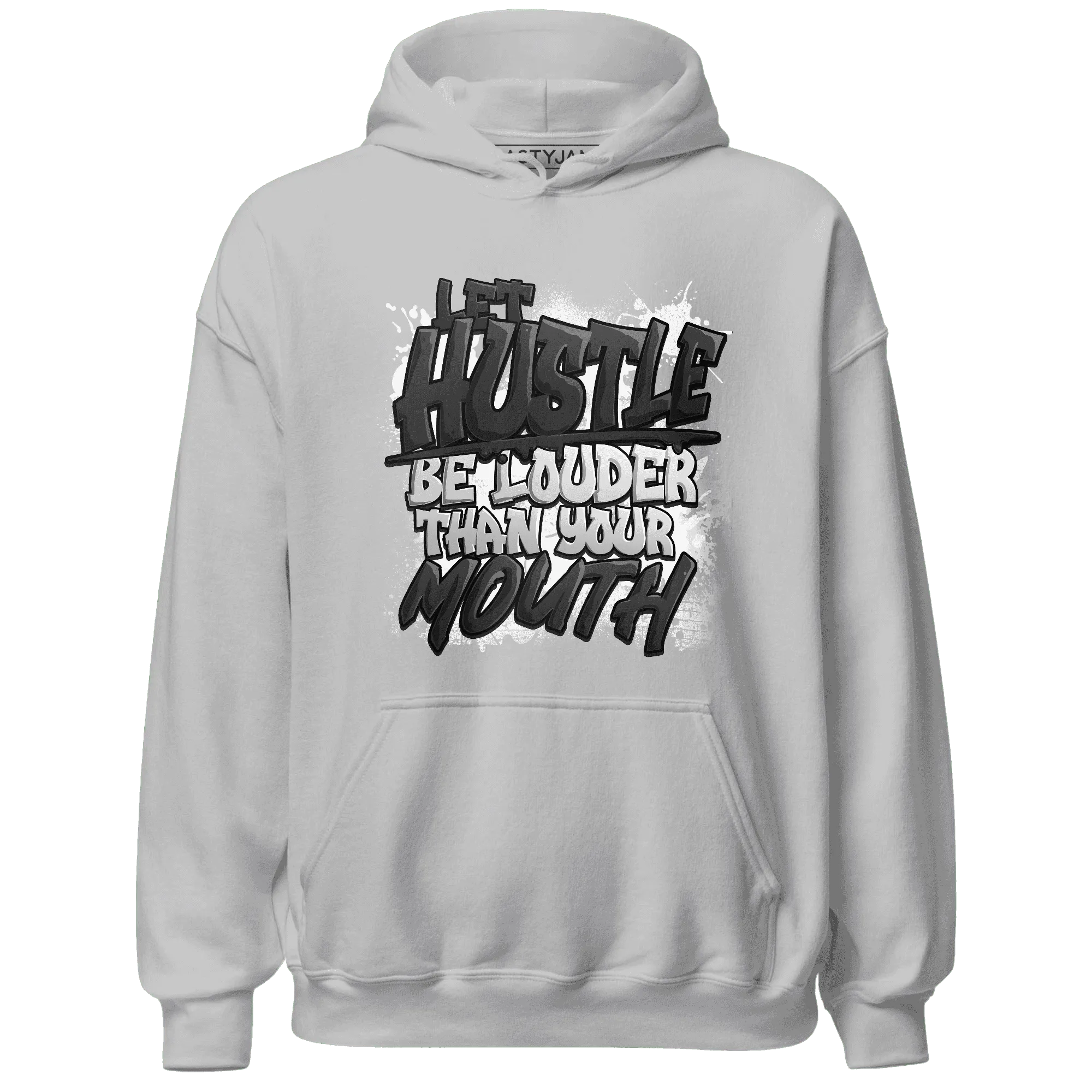 NastyJamz-White-Thunder-4s-Hoodie-Match-Hustle-Louder