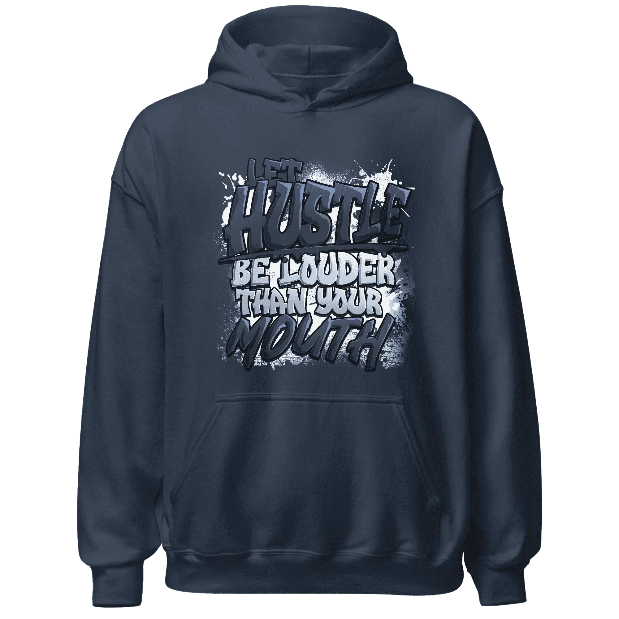 NastyJamz-White-Navy-6s-Hoodie-Match-Hustle-Louder