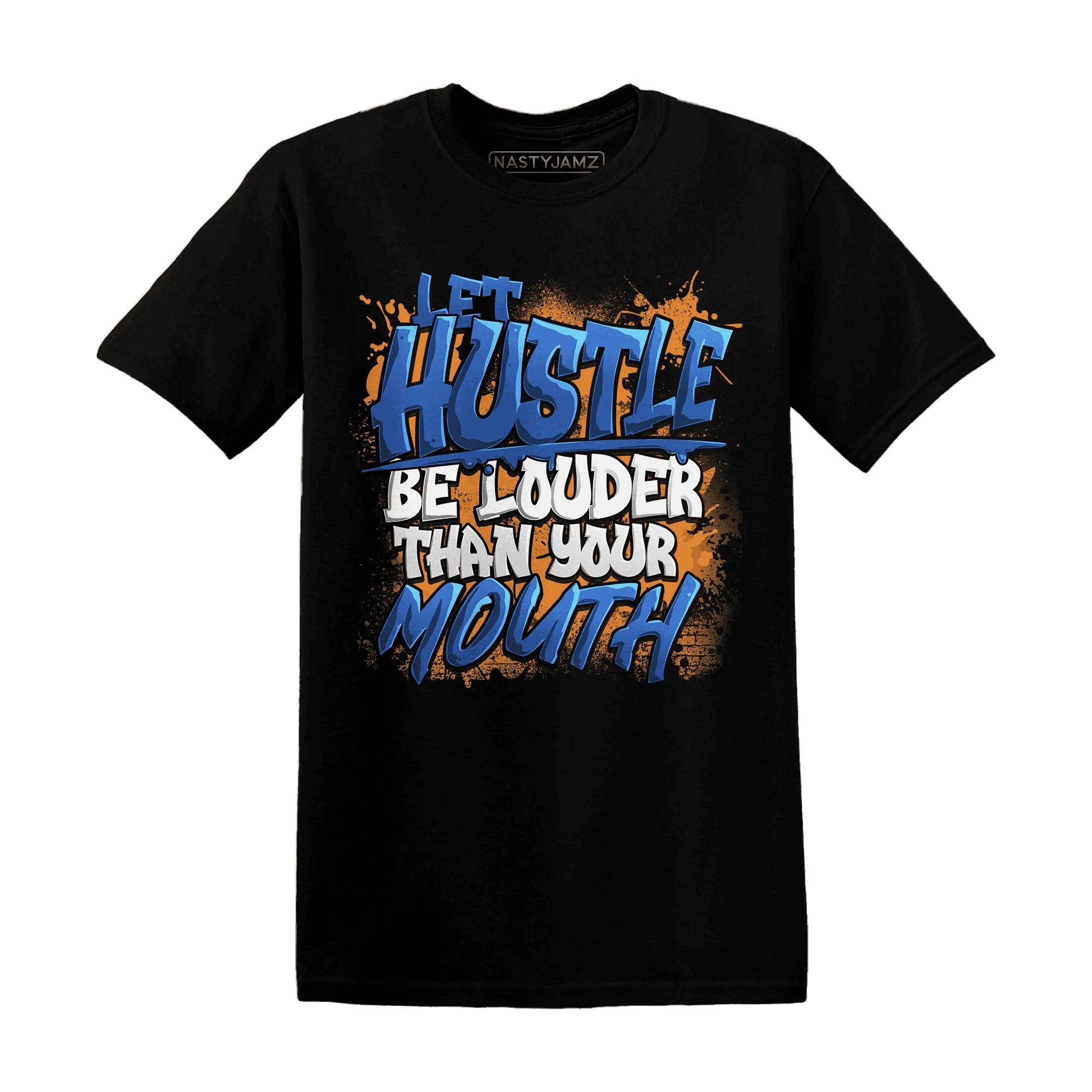 NastyJamz-Dunk-Low-Knicks-T-Shirt-Match-Hustle-Louder