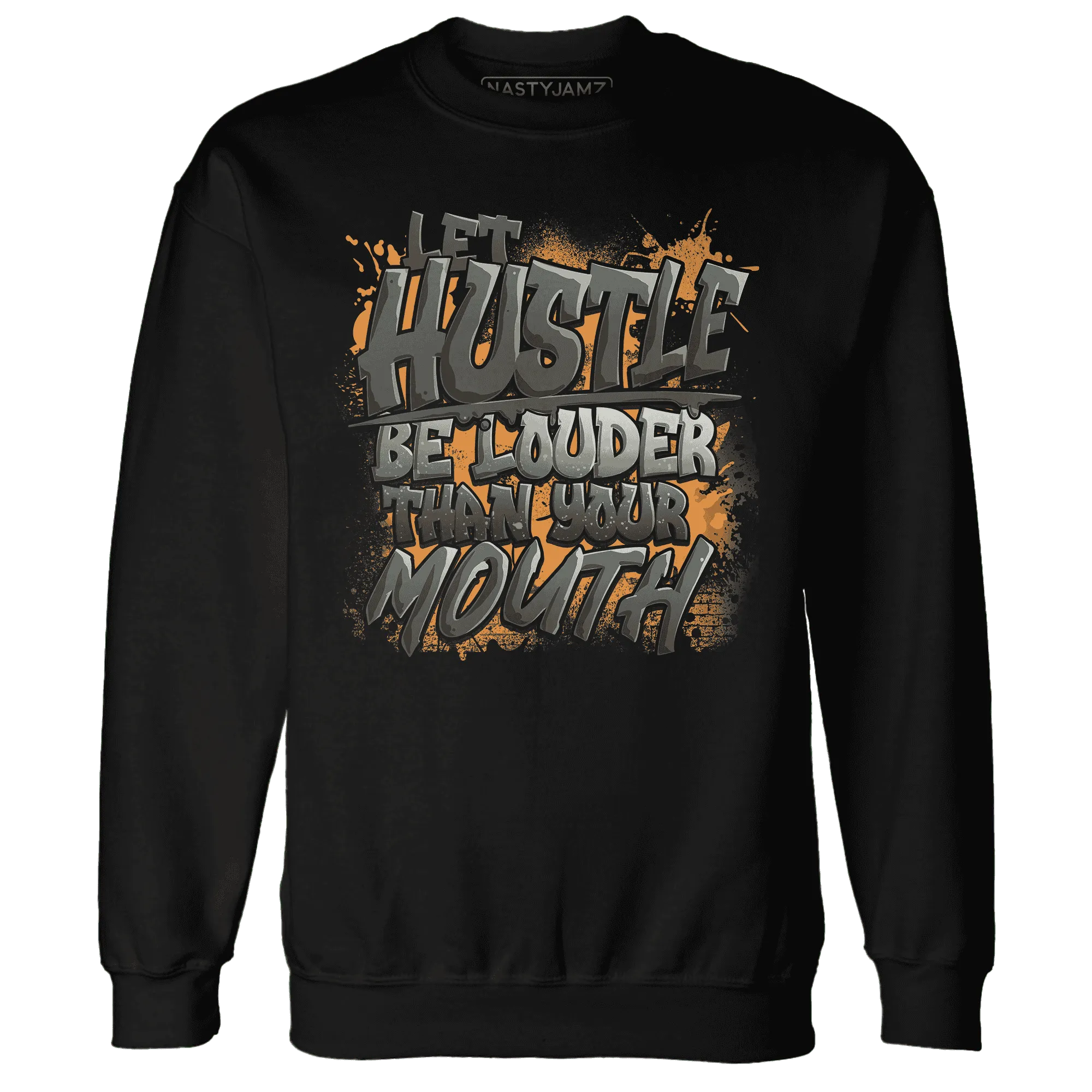 NastyJamz-Fear-Pack-3s-Sweatshirt-Match-Hustle-Louder