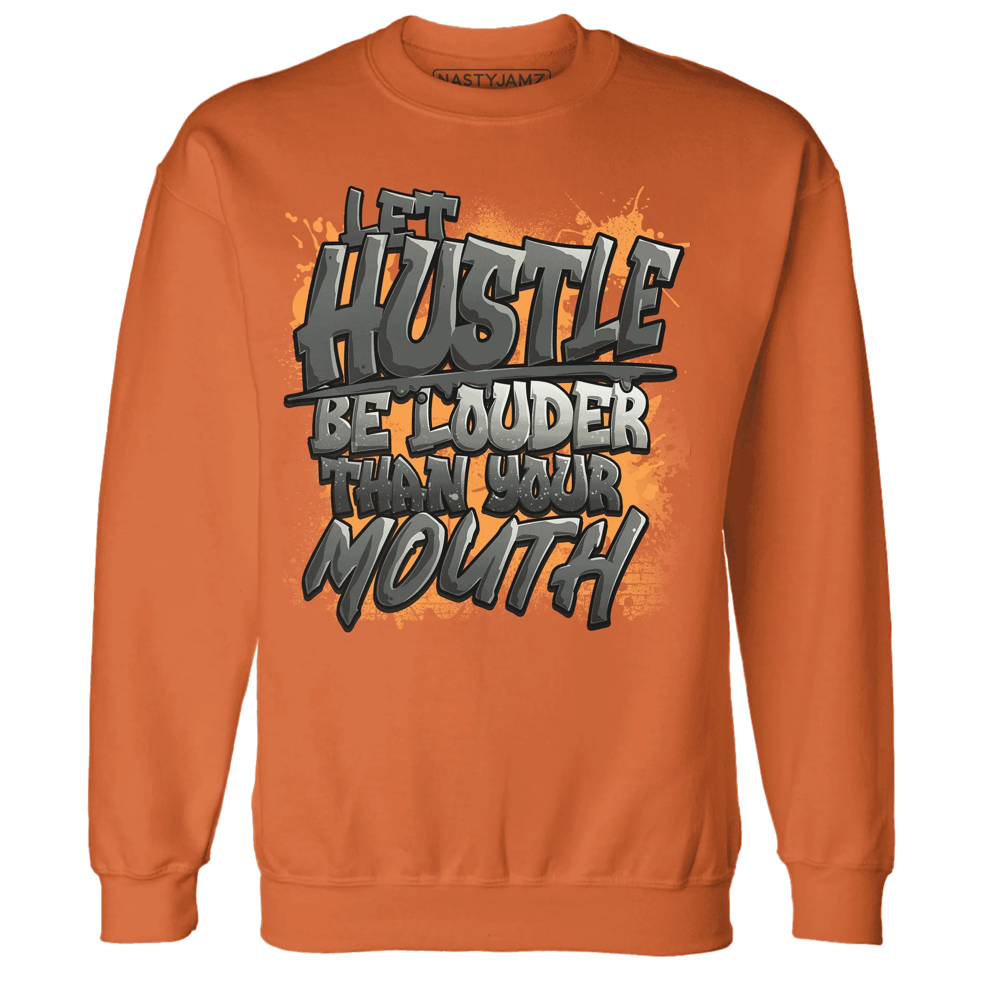NastyJamz-Fear-Pack-3s-Sweatshirt-Match-Hustle-Louder
