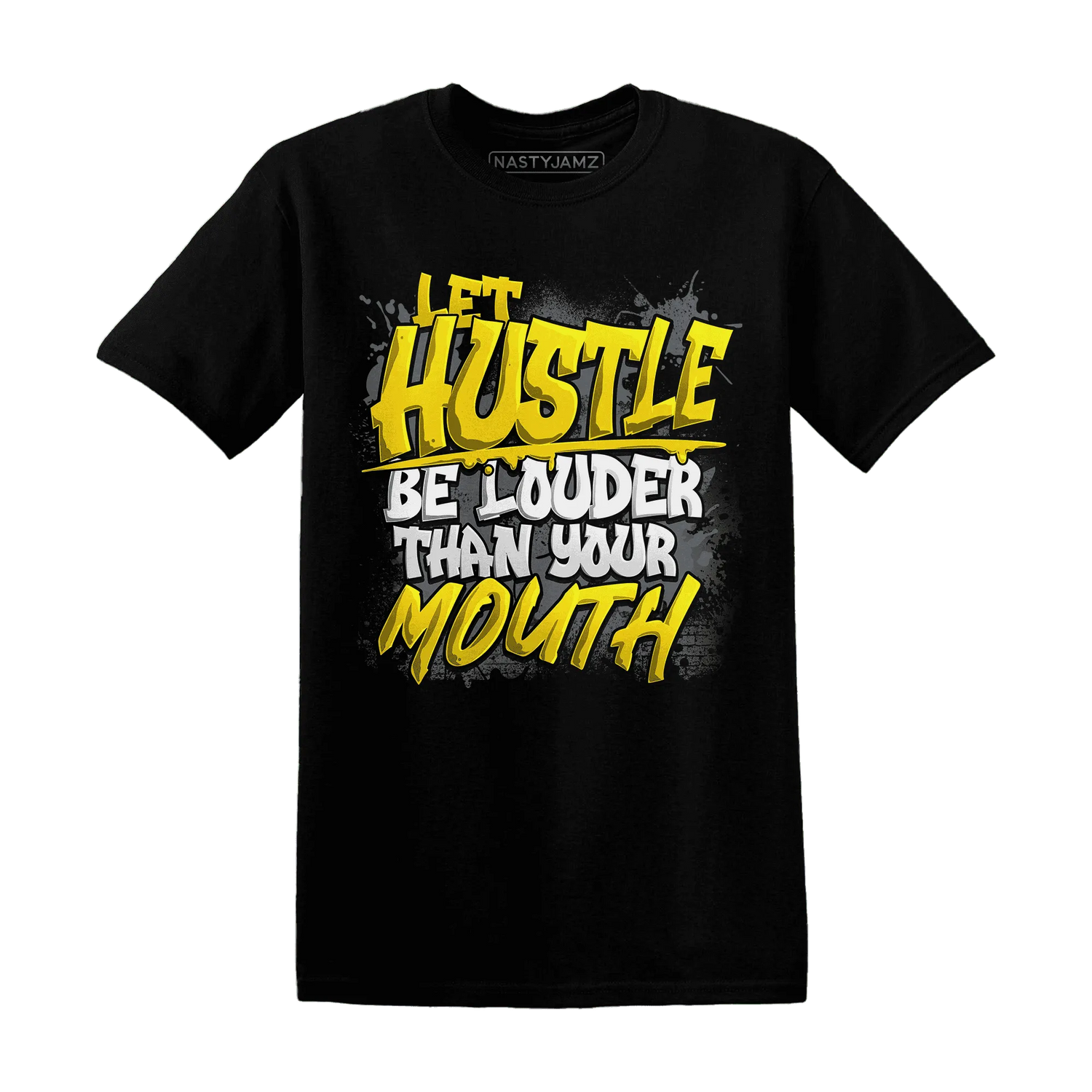 NastyJamz-Thunder-4s-T-Shirt-Match-Hustle-Louder