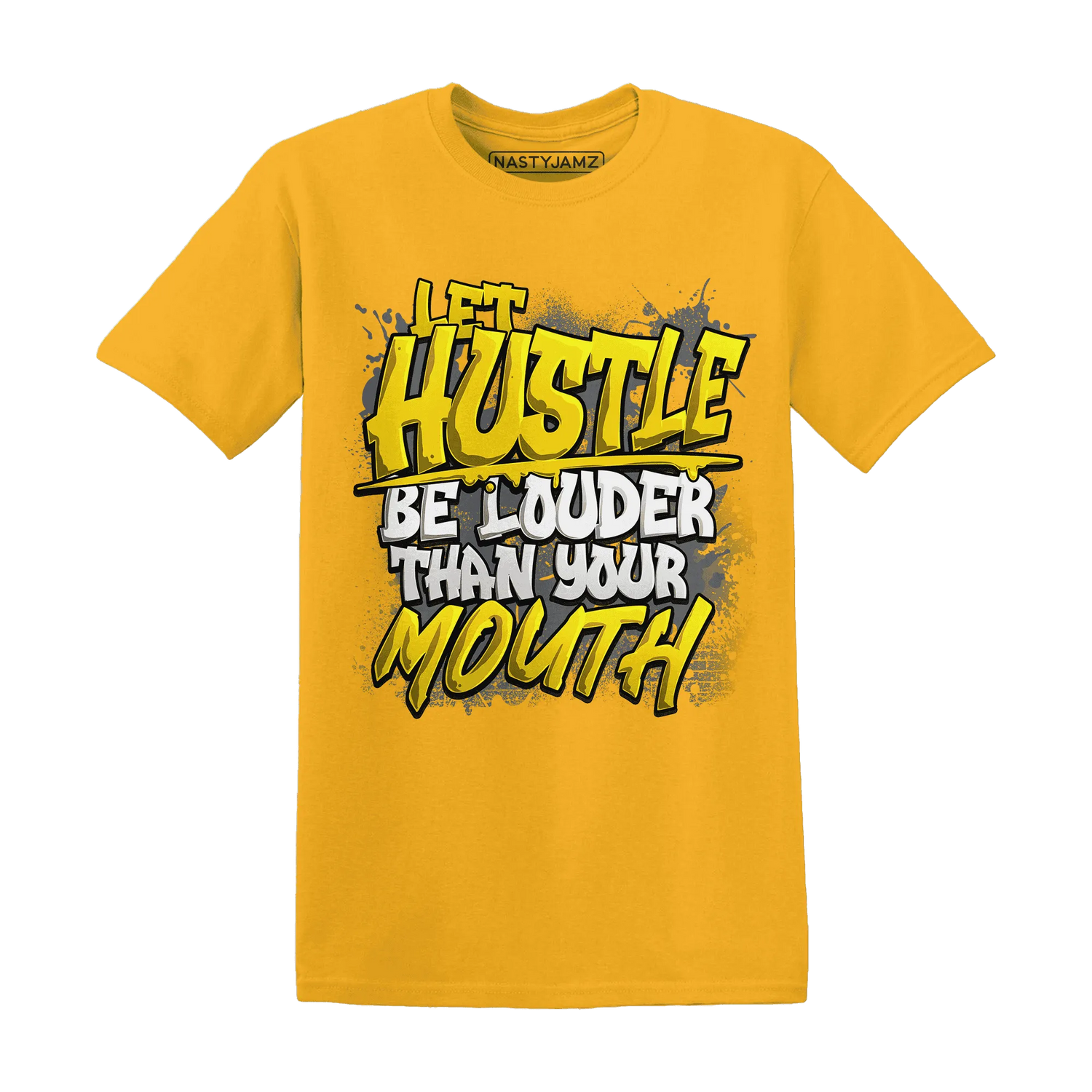 NastyJamz-Thunder-4s-T-Shirt-Match-Hustle-Louder