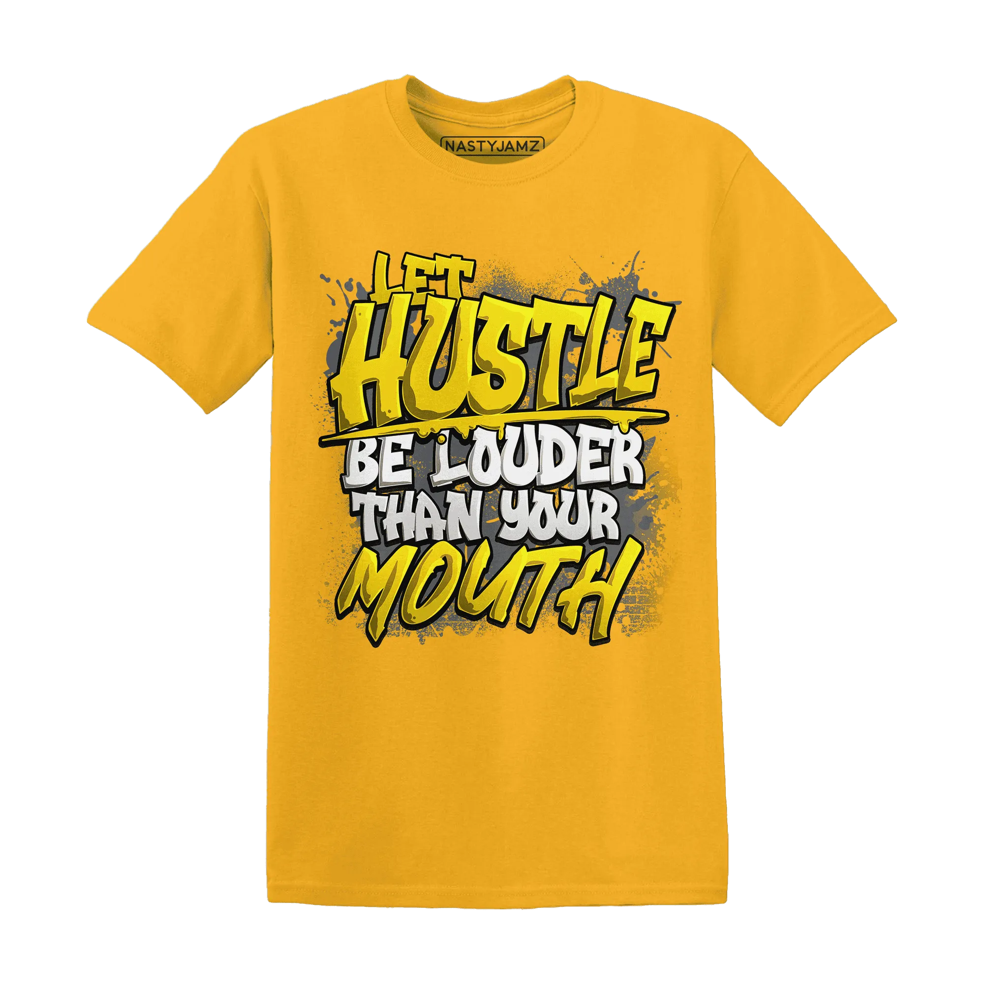 NastyJamz-Thunder-4s-T-Shirt-Match-Hustle-Louder