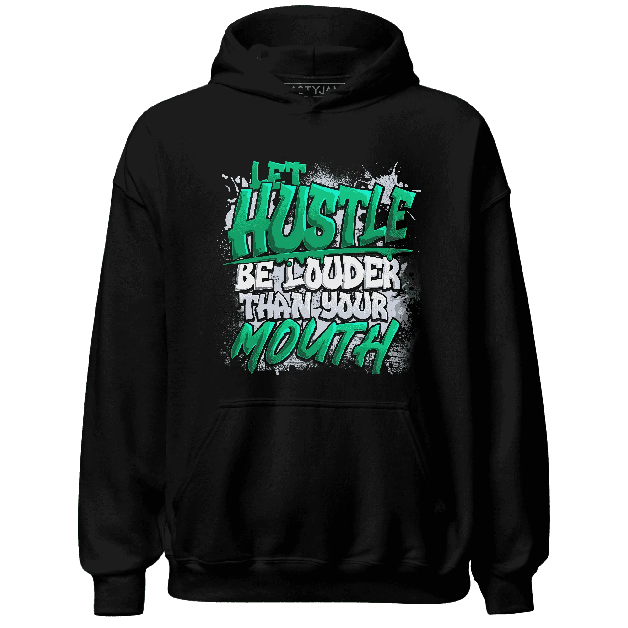 NastyJamz-Lucky-Green-5s-Hoodie-Match-Hustle-Louder