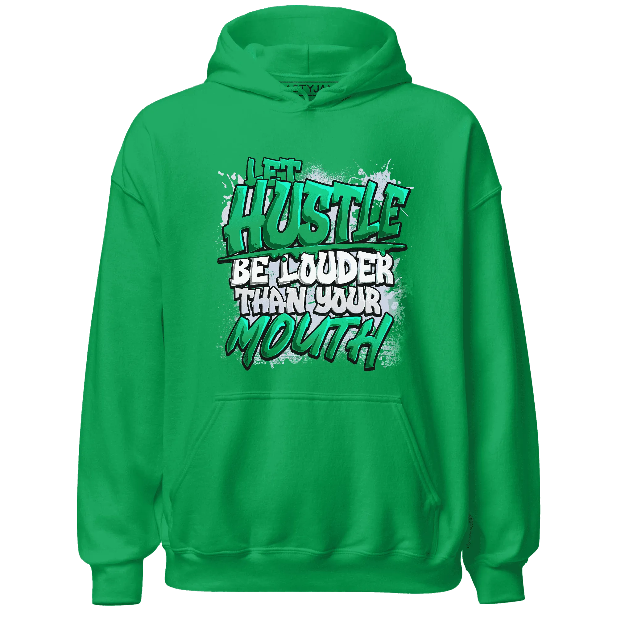 NastyJamz-Lucky-Green-5s-Hoodie-Match-Hustle-Louder