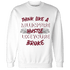 High White Team Red 1s Sweatshirt Match Hustle Millionaire - NastyJamz