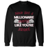 High White Team Red 1s Sweatshirt Match Hustle Millionaire - NastyJamz