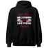High White Team Red 1s Hoodie Match Hustle Millionaire - NastyJamz