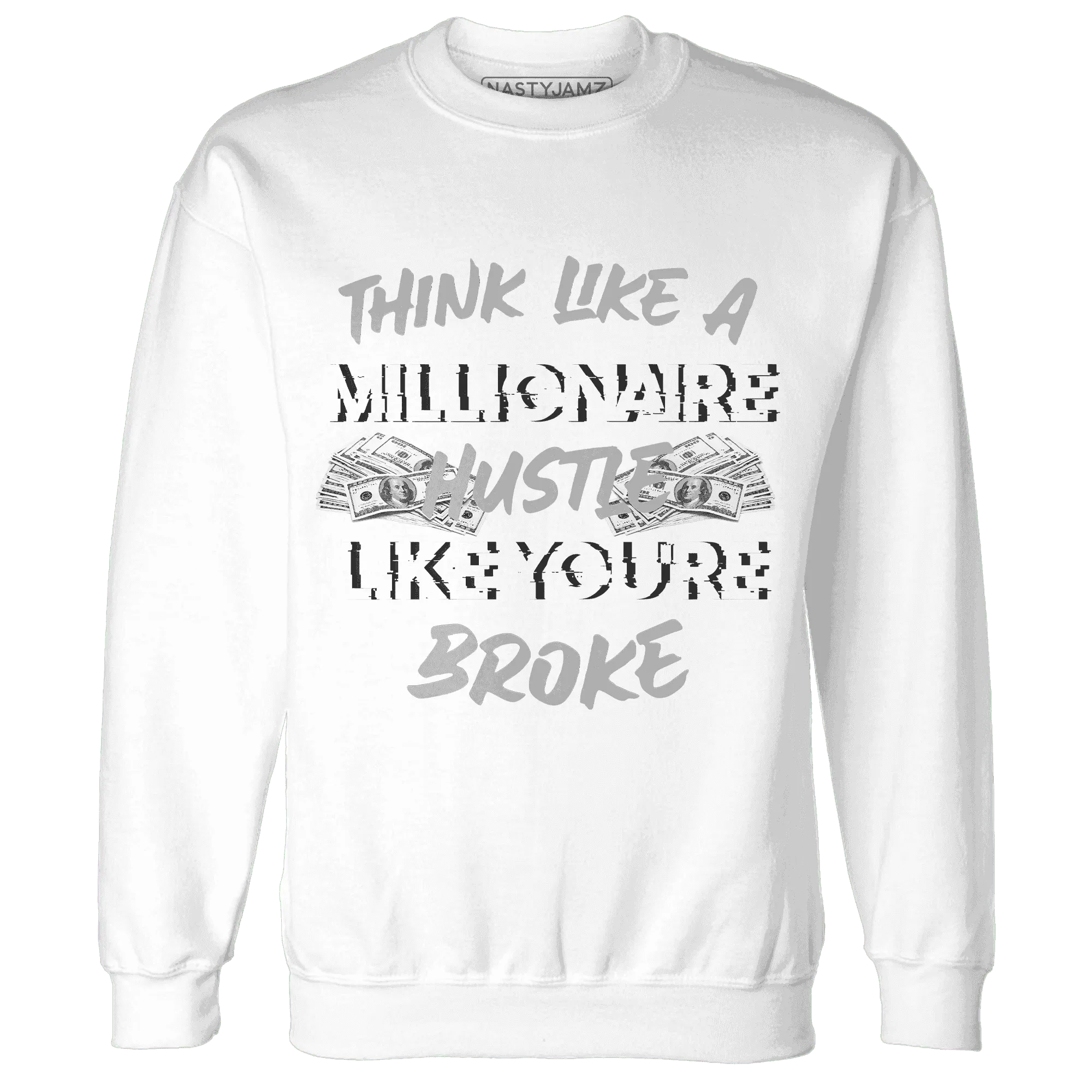 Wolf-Grey-1s-Sweatshirt-Match-Hustle-Millionaire