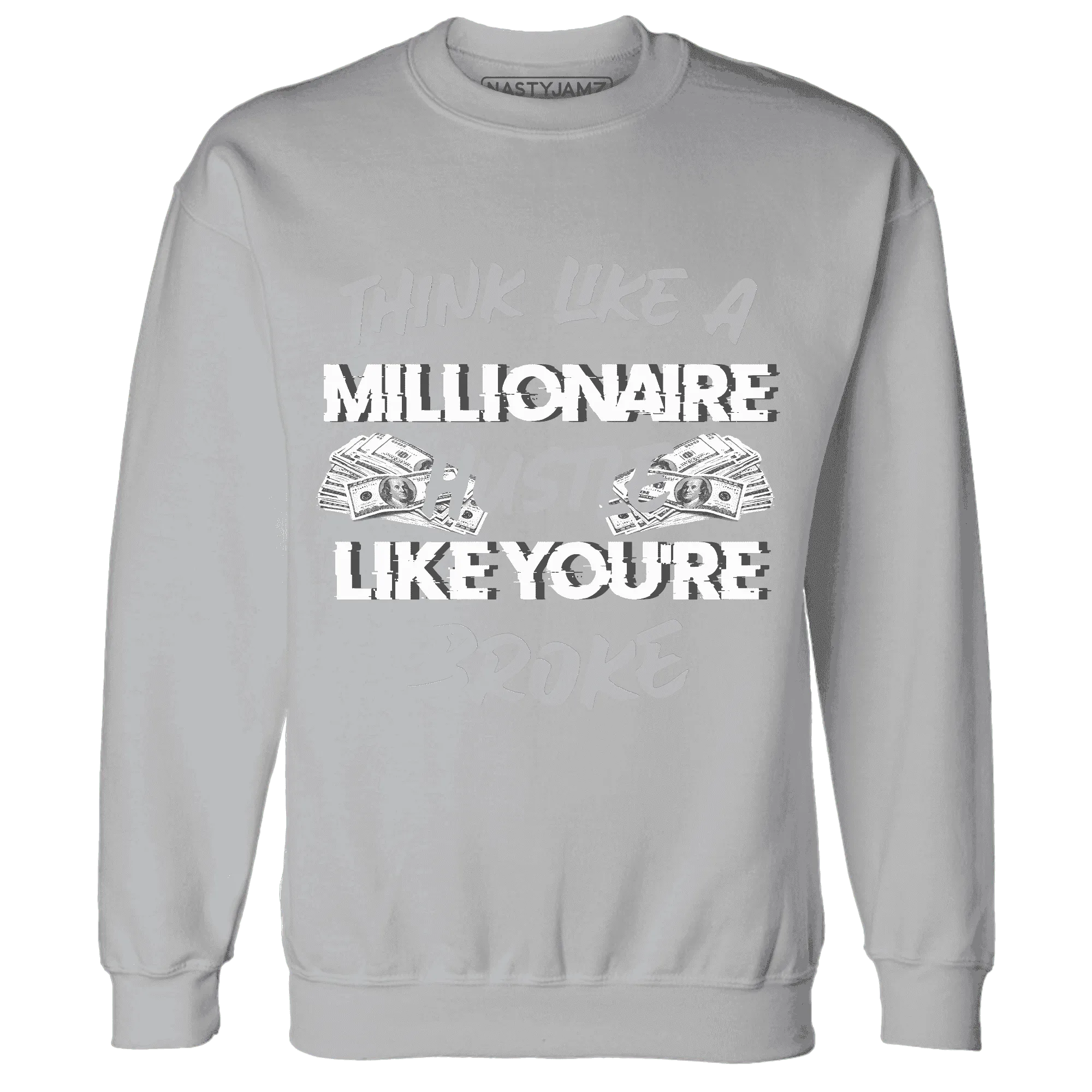 Wolf-Grey-1s-Sweatshirt-Match-Hustle-Millionaire