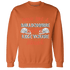 Georgia Peach 3s Sweatshirt Match Hustle Millionaire - NastyJamz