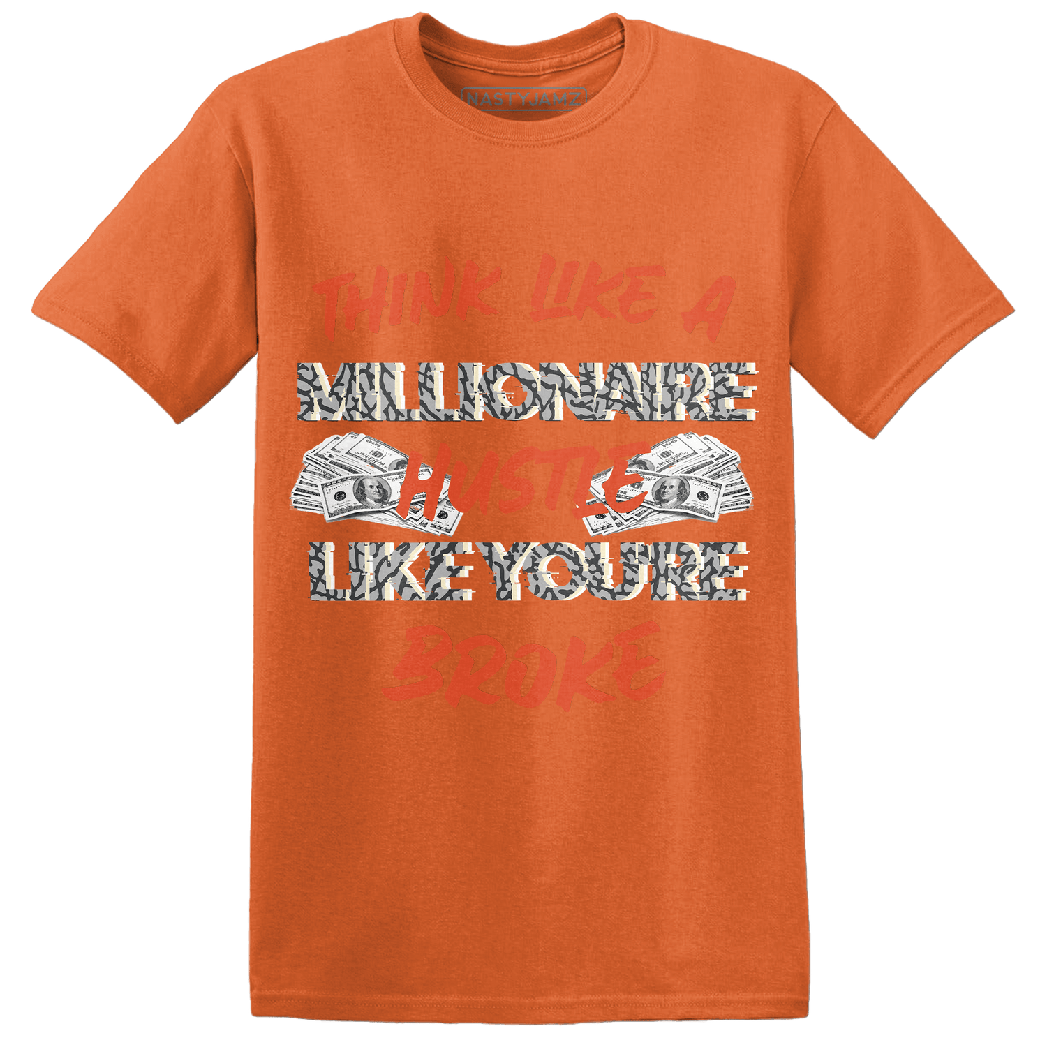 Georgia Peach 3s T Shirt Match Hustle Millionaire - NastyJamz