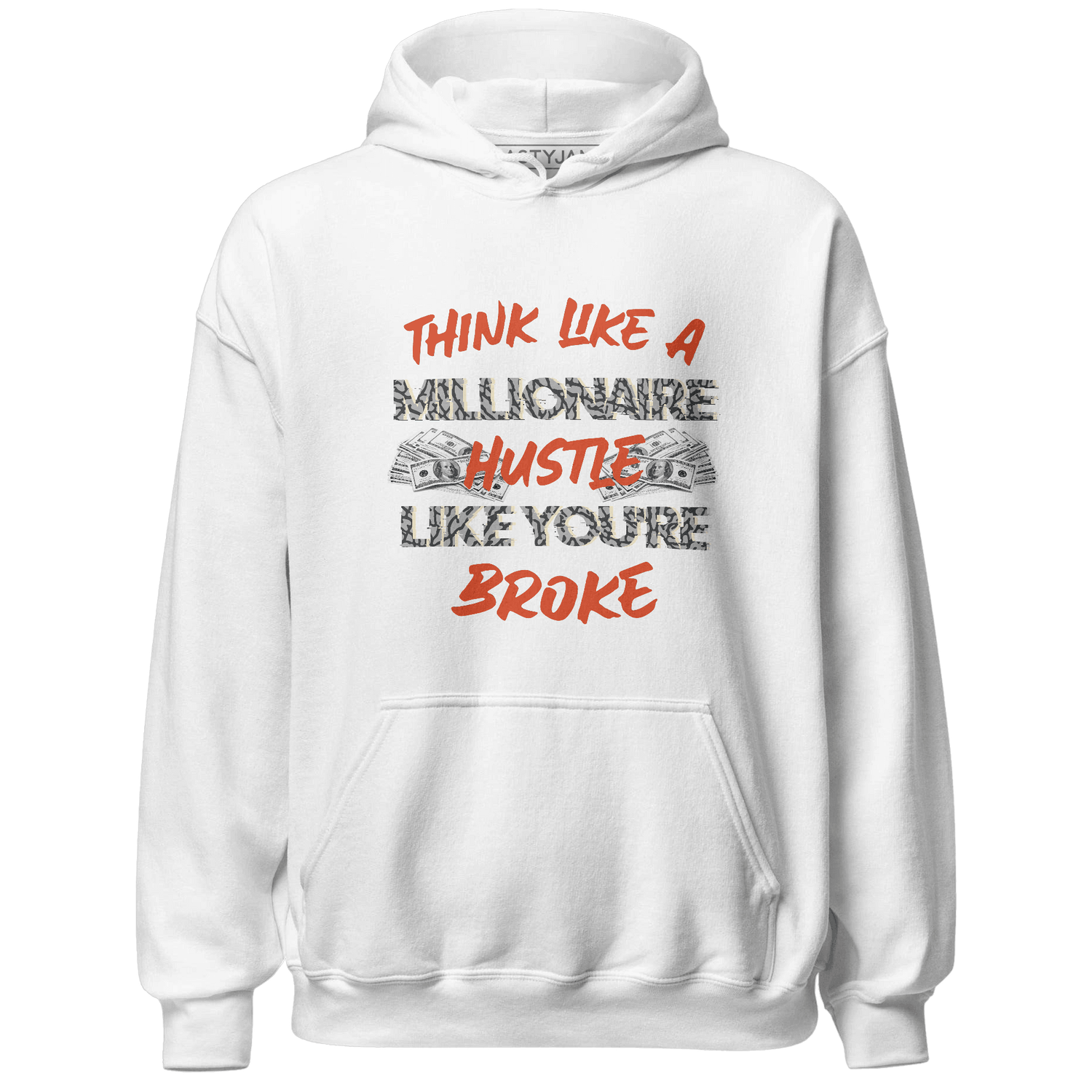 Georgia Peach 3s Hoodie Match Hustle Millionaire - NastyJamz