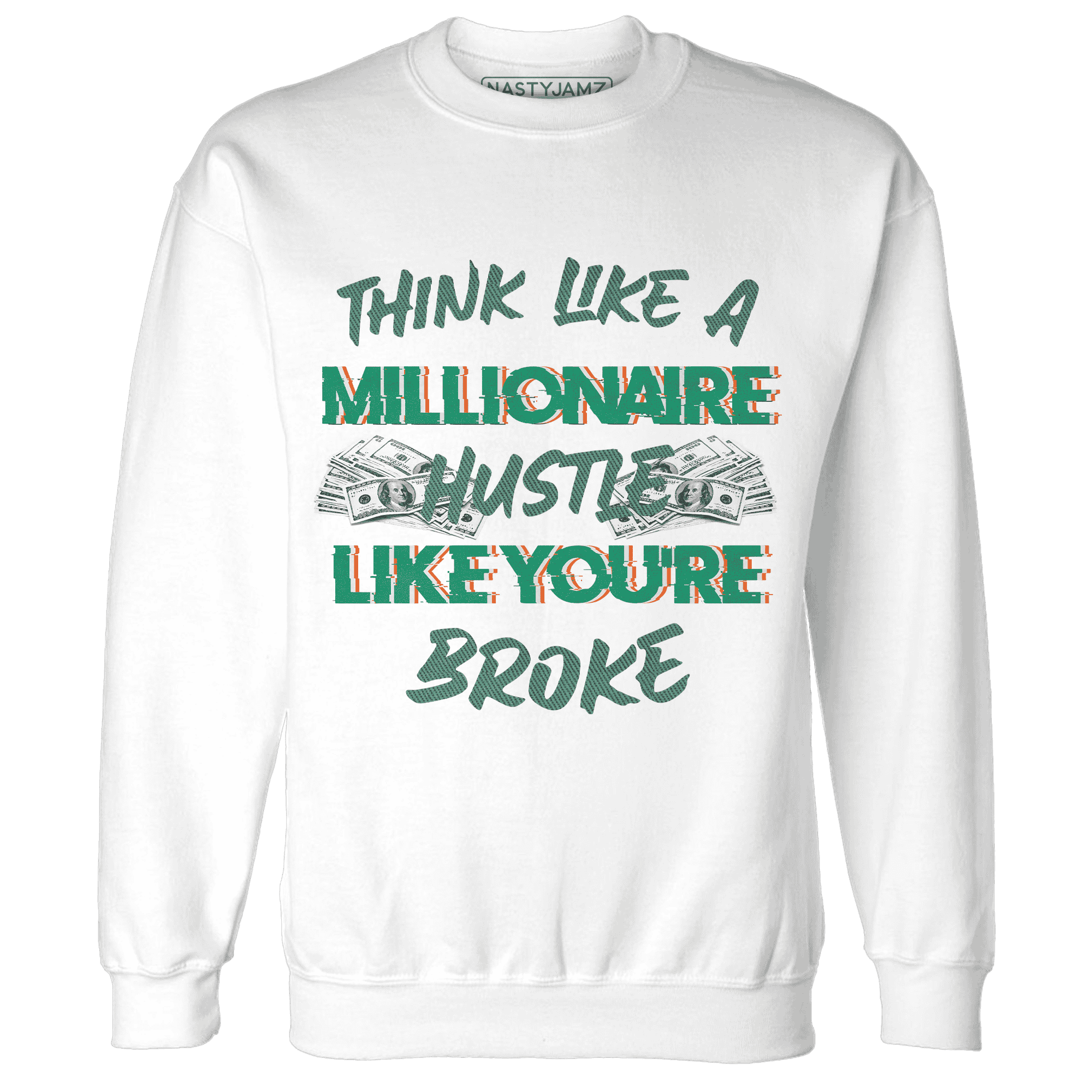 Nina CN Abney 3s Sweatshirt Match Hustle Millionaire - NastyJamz