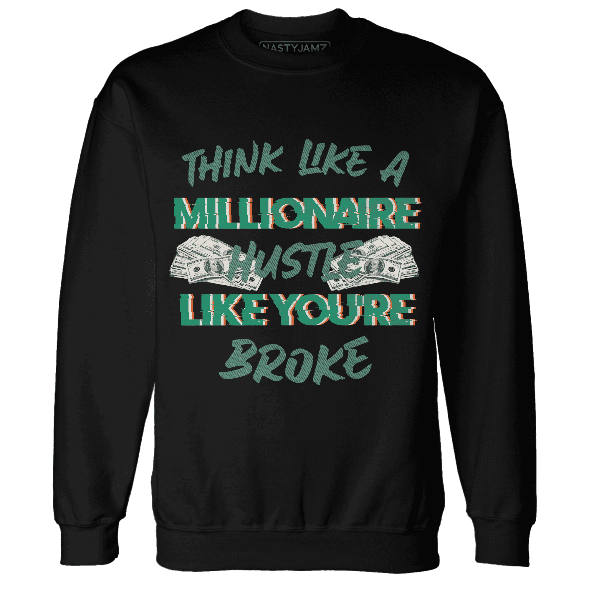 Nina CN Abney 3s Sweatshirt Match Hustle Millionaire - NastyJamz