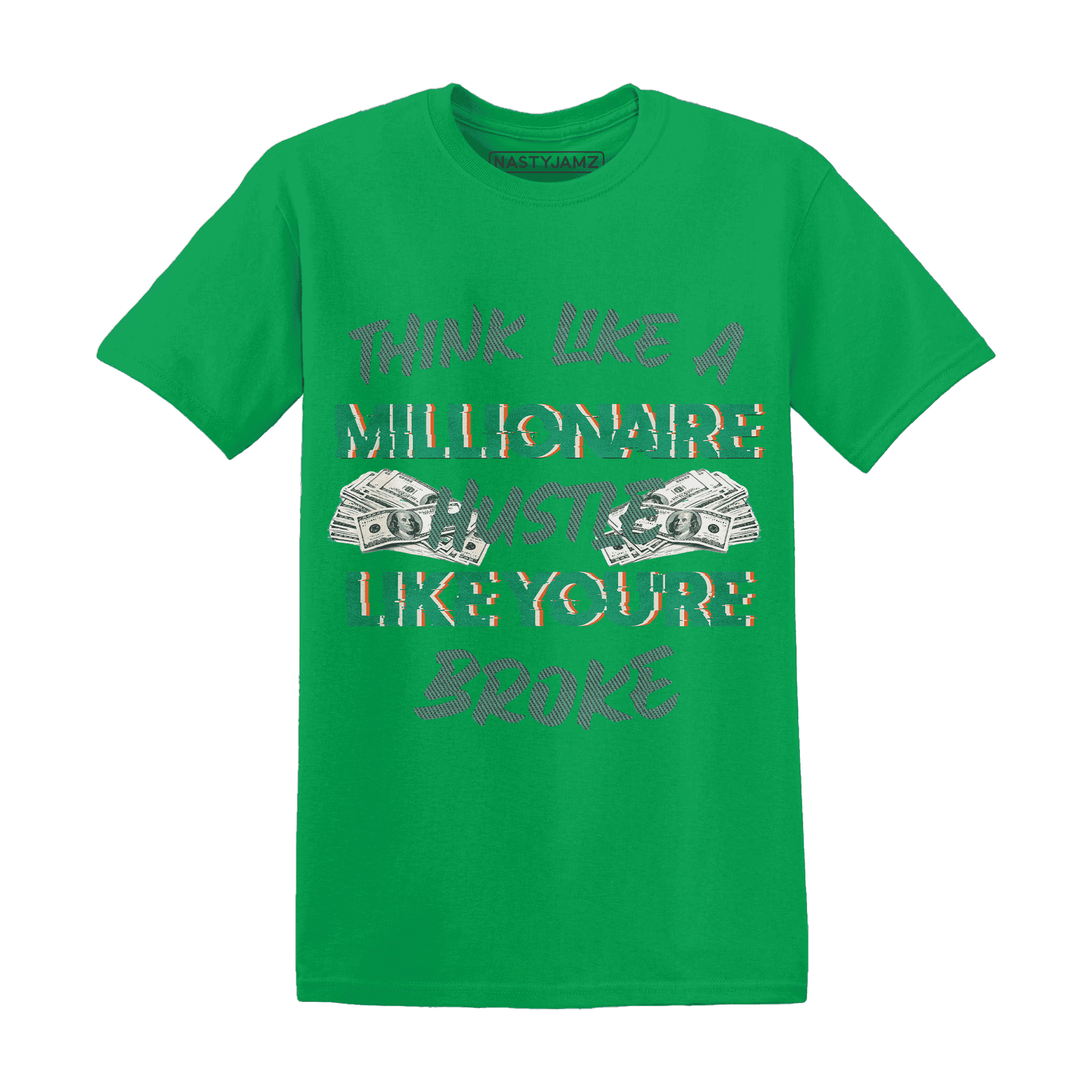 Nina CN Abney 3s T Shirt Match Hustle Millionaire - NastyJamz