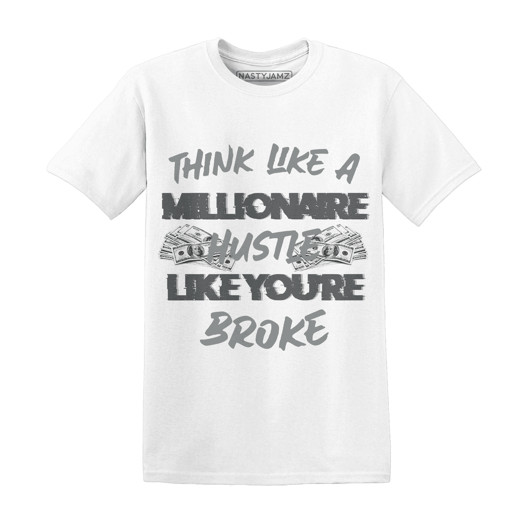 Paris Olympicsss 4s T Shirt Match Hustle Millionaire - NastyJamz