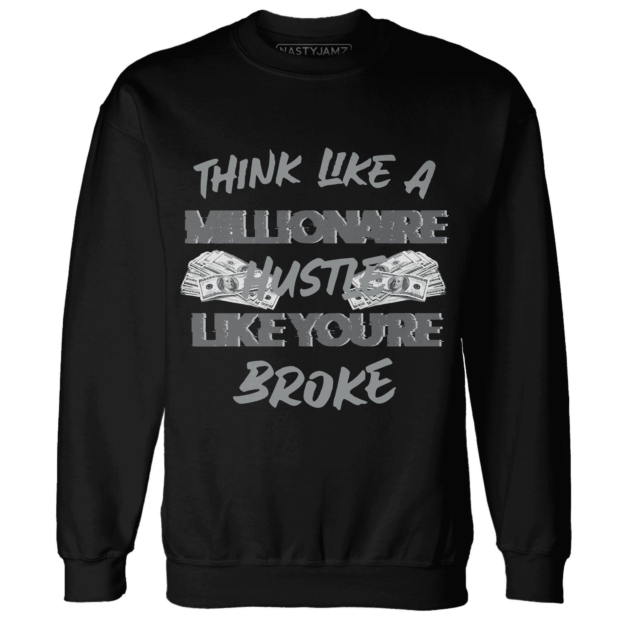Paris Olympicsss 4s Sweatshirt Match Hustle Millionaire - NastyJamz