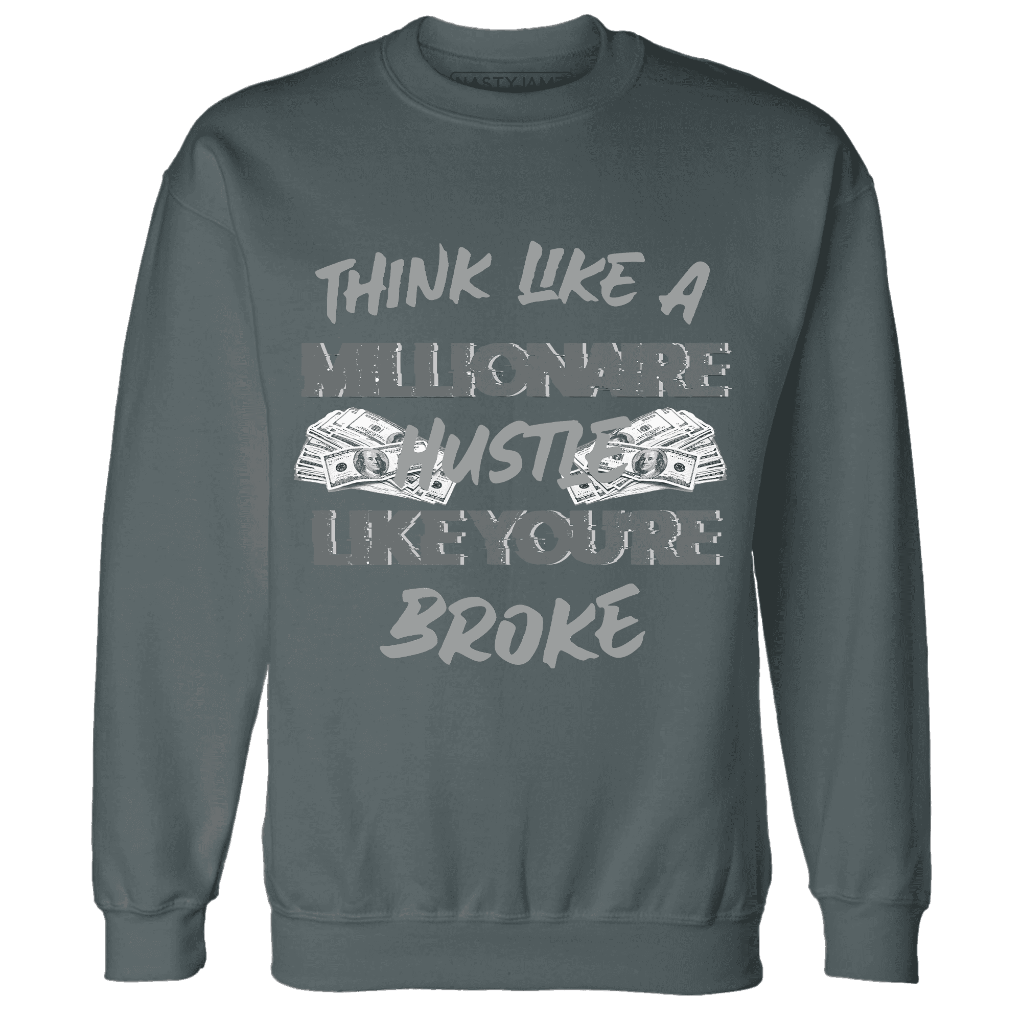 Paris Olympicsss 4s Sweatshirt Match Hustle Millionaire - NastyJamz