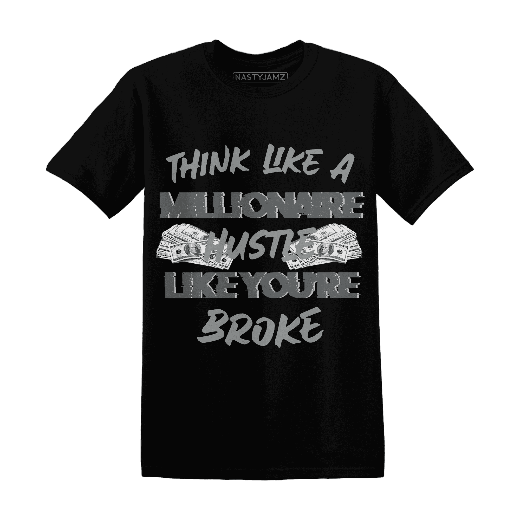 Paris Olympicsss 4s T Shirt Match Hustle Millionaire - NastyJamz