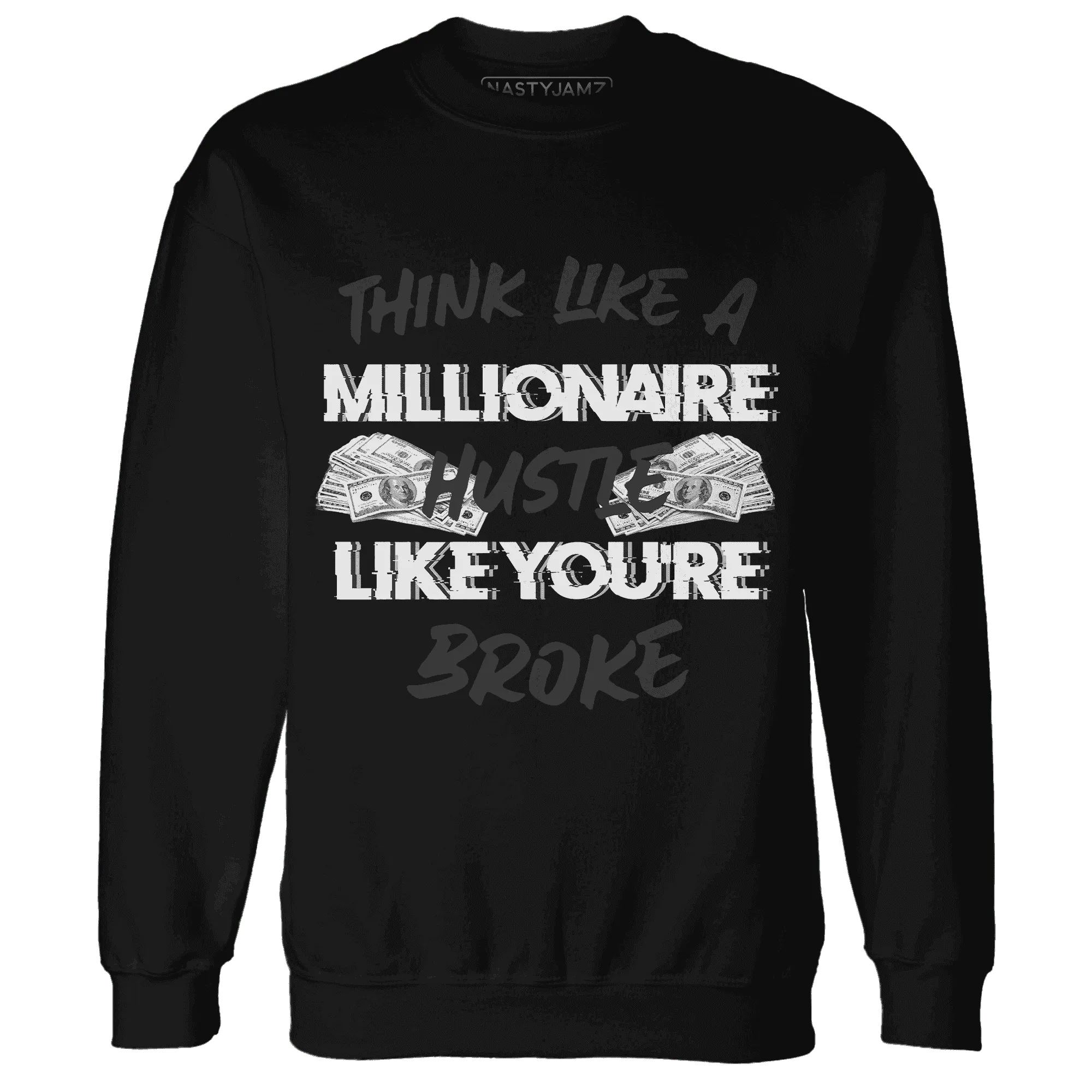 White-Thunder-4s-Sweatshirt-Match-Hustle-Millionaire