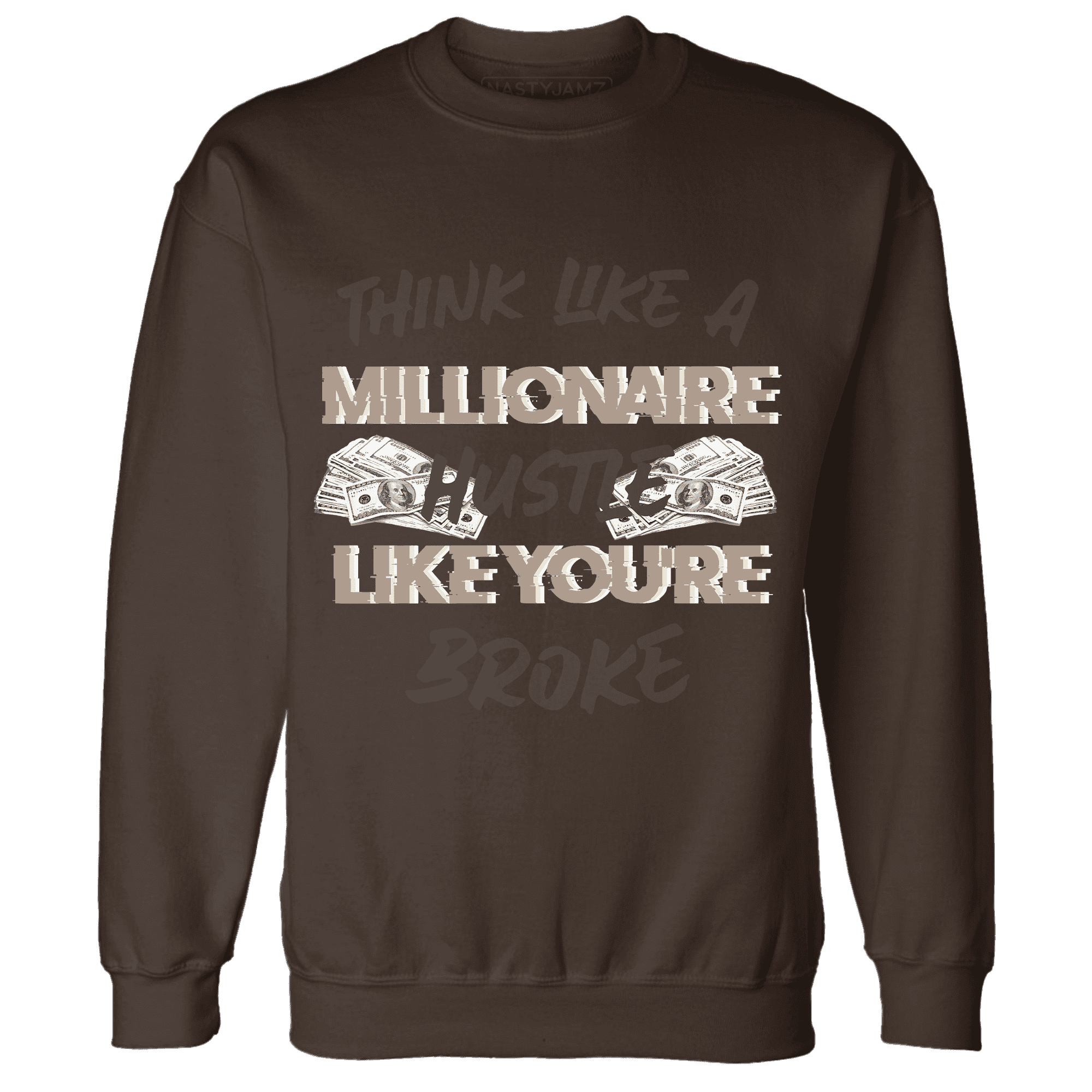 Dunk Low Baroque Brown Sweatshirt Match Hustle Millionaire - NastyJamz