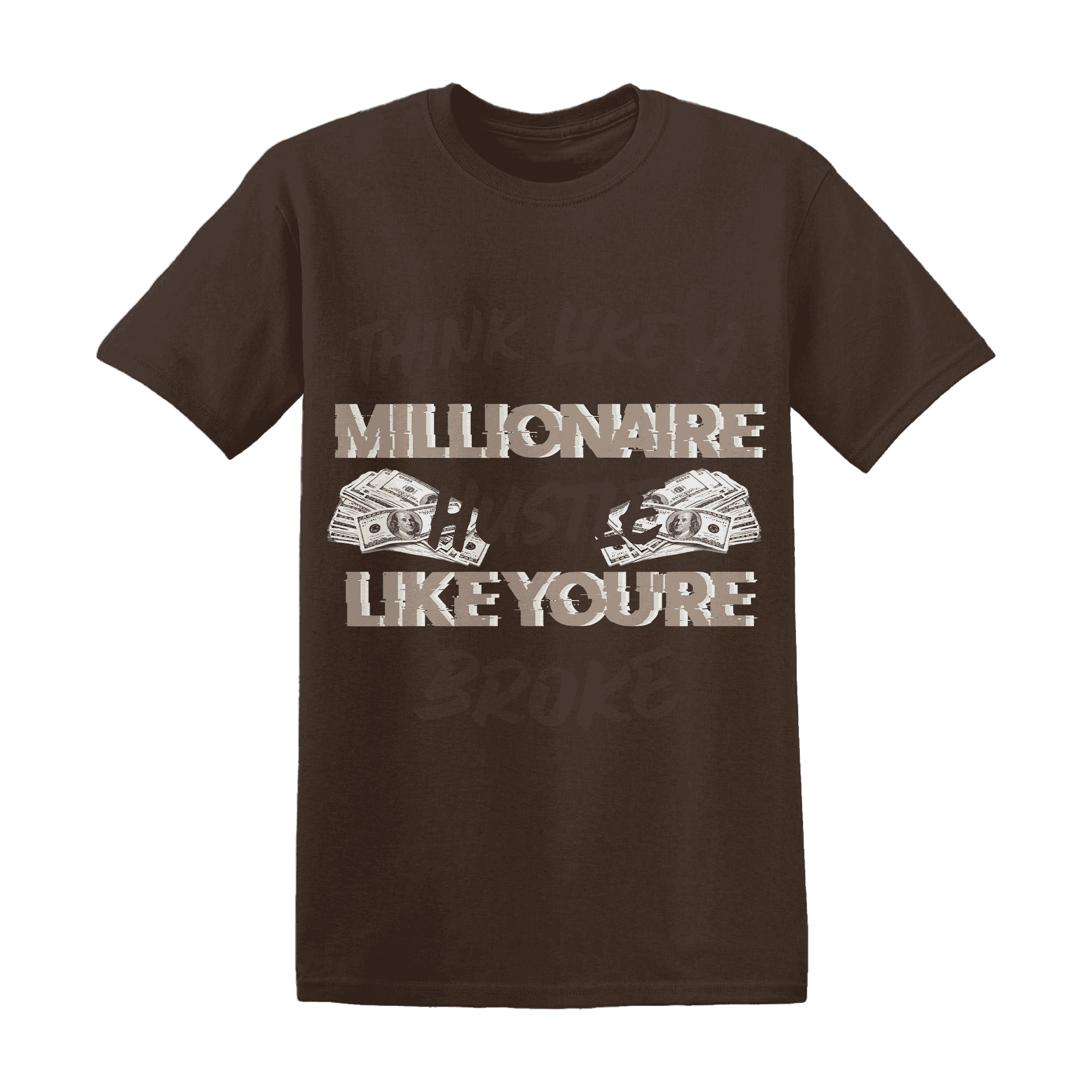Dunk Low Baroque Brown T Shirt Match Hustle Millionaire - NastyJamz