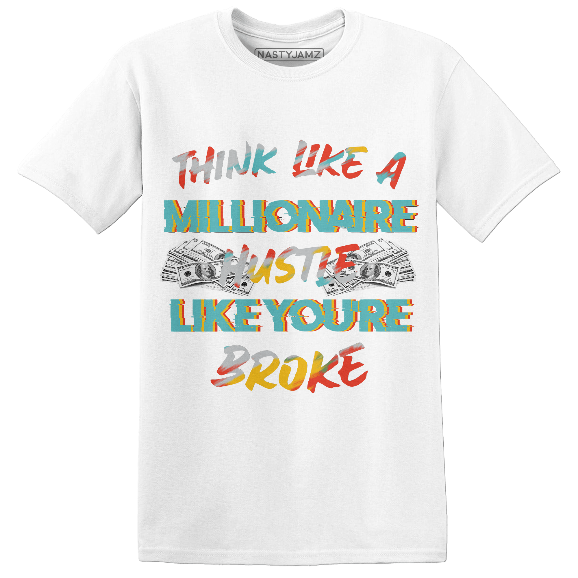 KB 8 Protro Venice Beach T Shirt Match Hustle Millionaire - NastyJamz