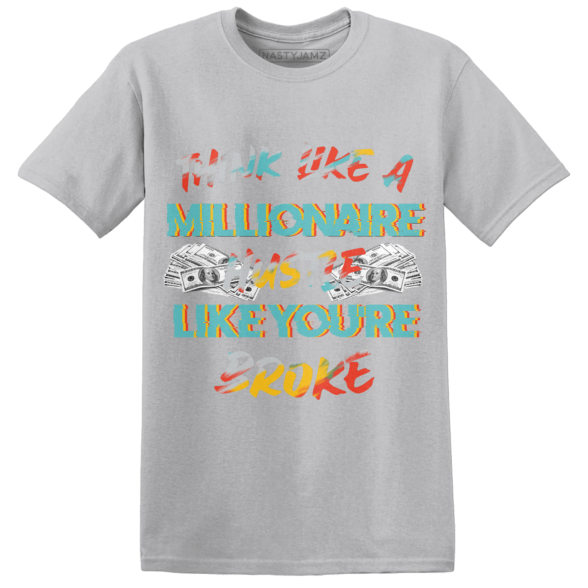 KB 8 Protro Venice Beach T Shirt Match Hustle Millionaire - NastyJamz