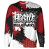 Retro-Red-Taxi-12s-Sweatshirt-Match-Hustle-Millionaire-3D