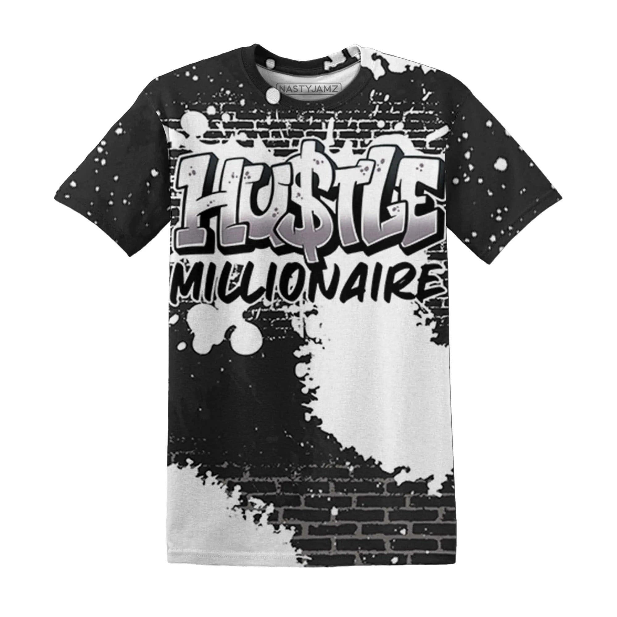 Reverse-Oreo-6s-T-Shirt-Match-Hustle-Millionaire-3D