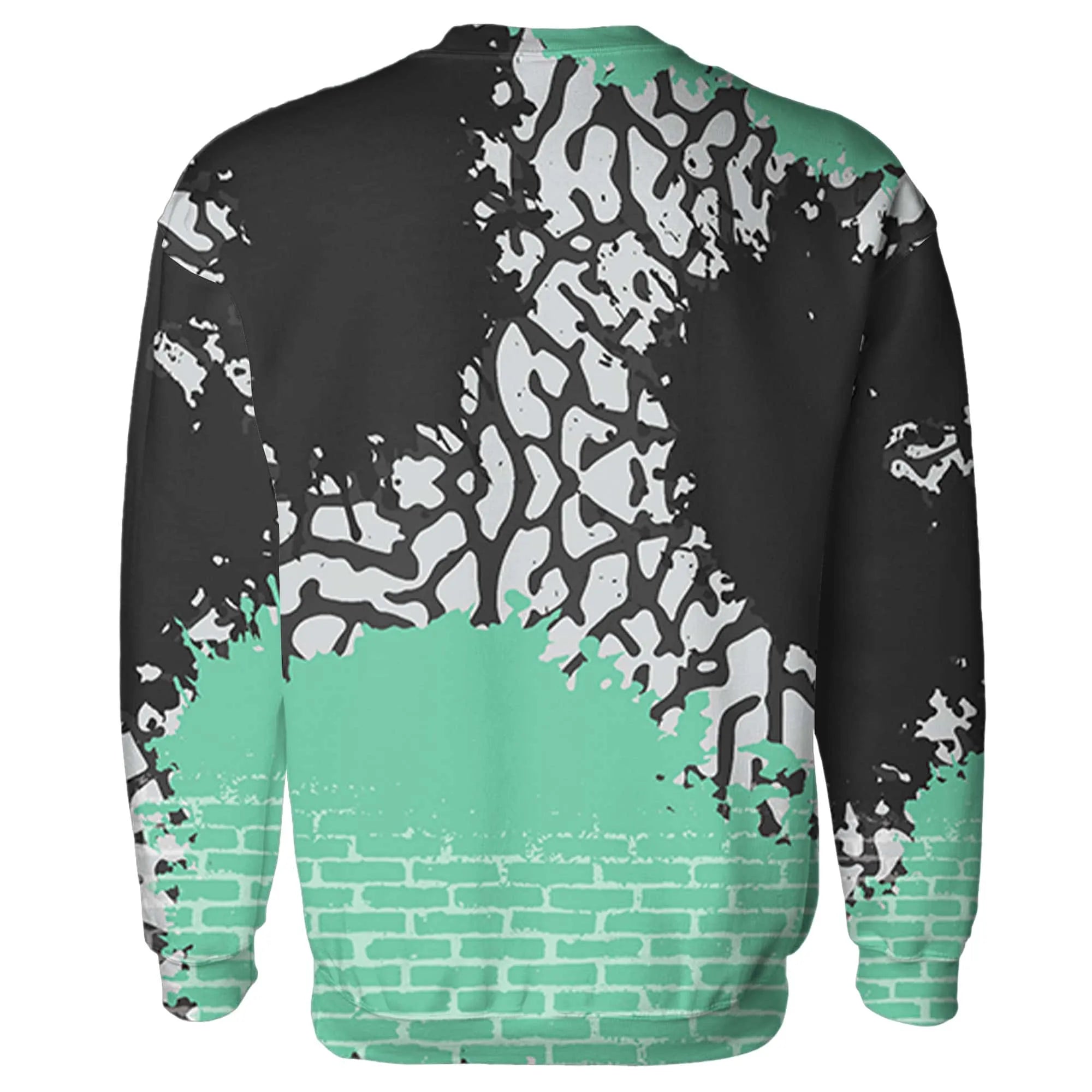 Green-Glow-3s-Sweatshirt-Match-Hustle-Millionaire-3D