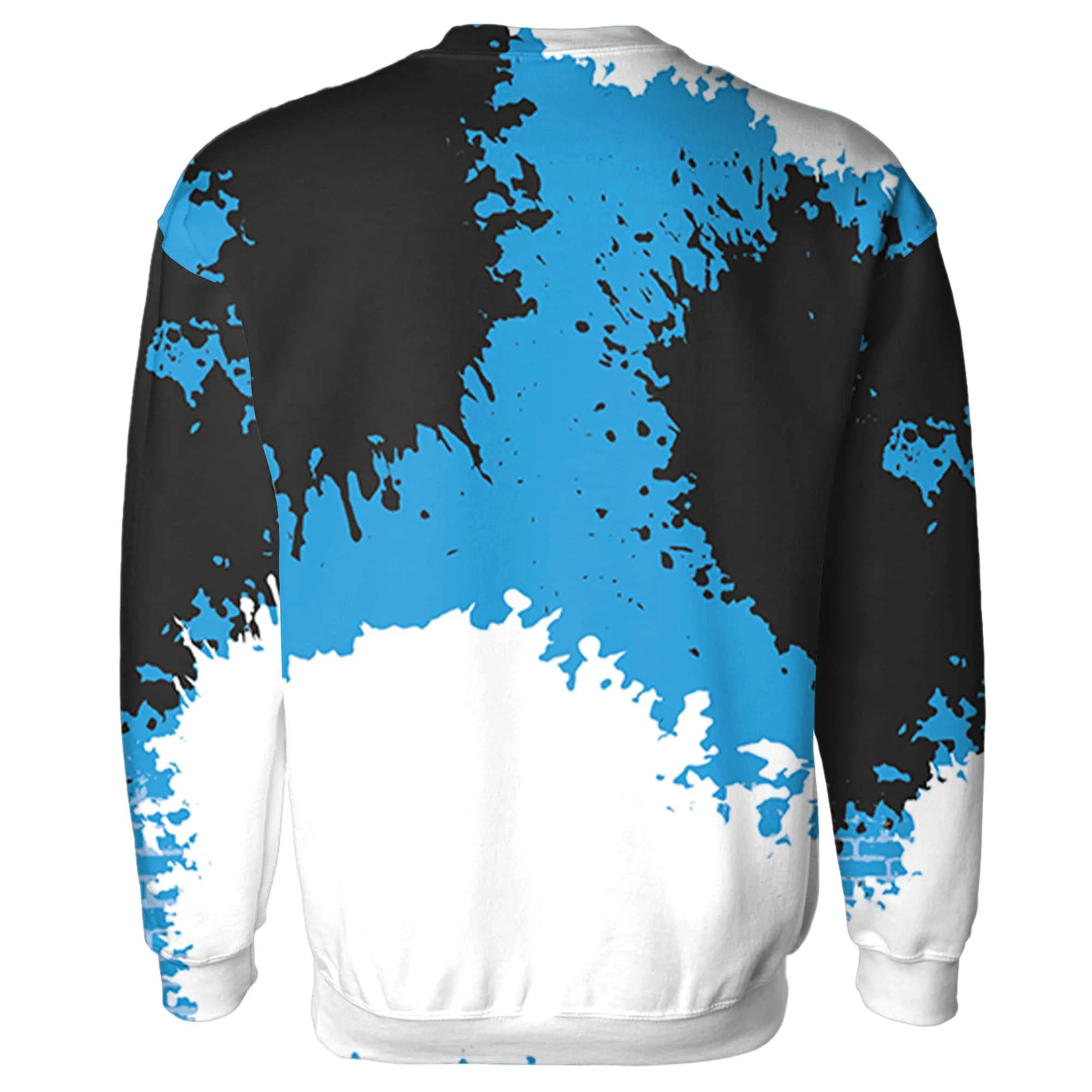 Powder-Blue-9s-Sweatshirt-Match-Hustle-Millionaire-3D
