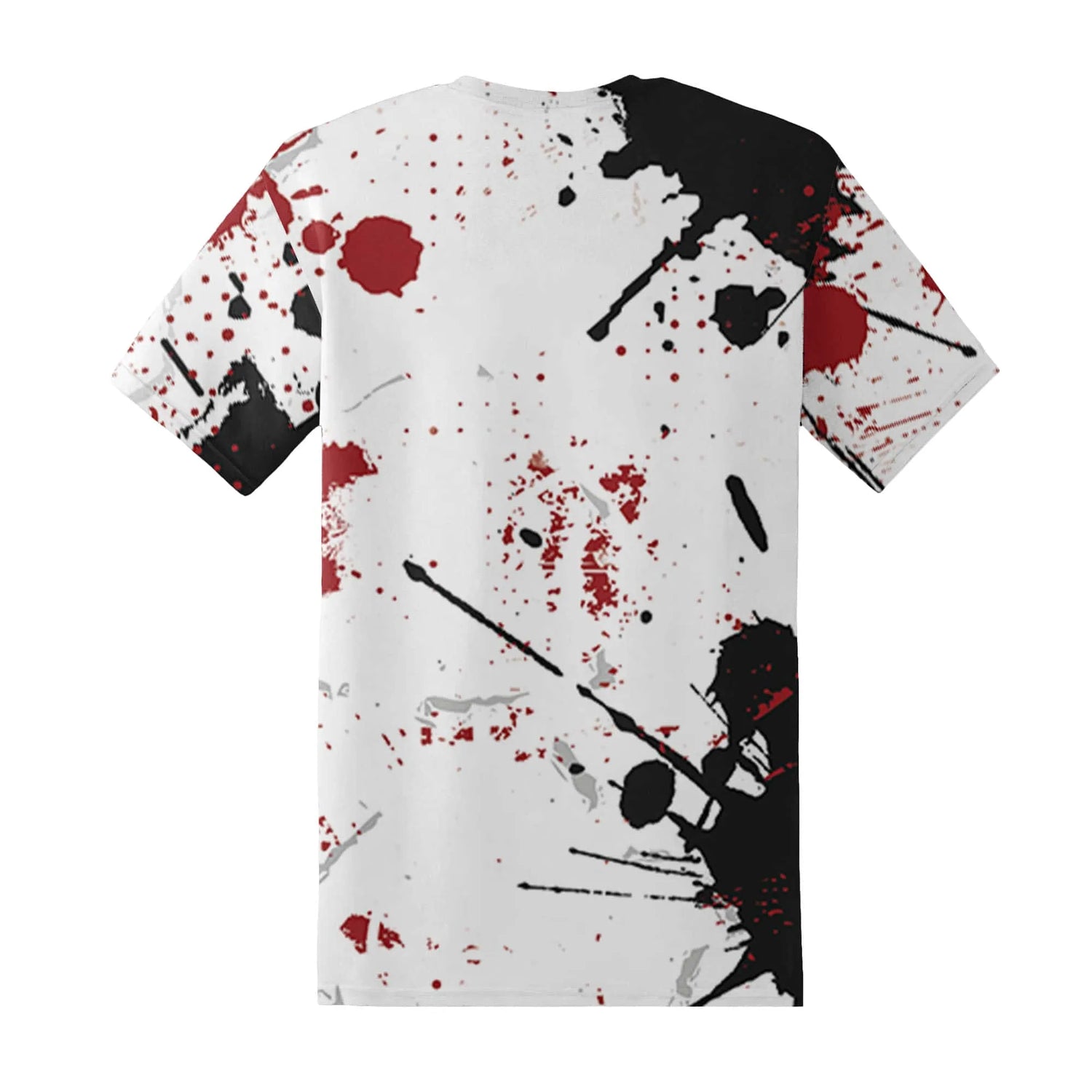 Retro-Red-Taxi-12s-T-Shirt-Match-Hustle-Move-In-Silence-3D