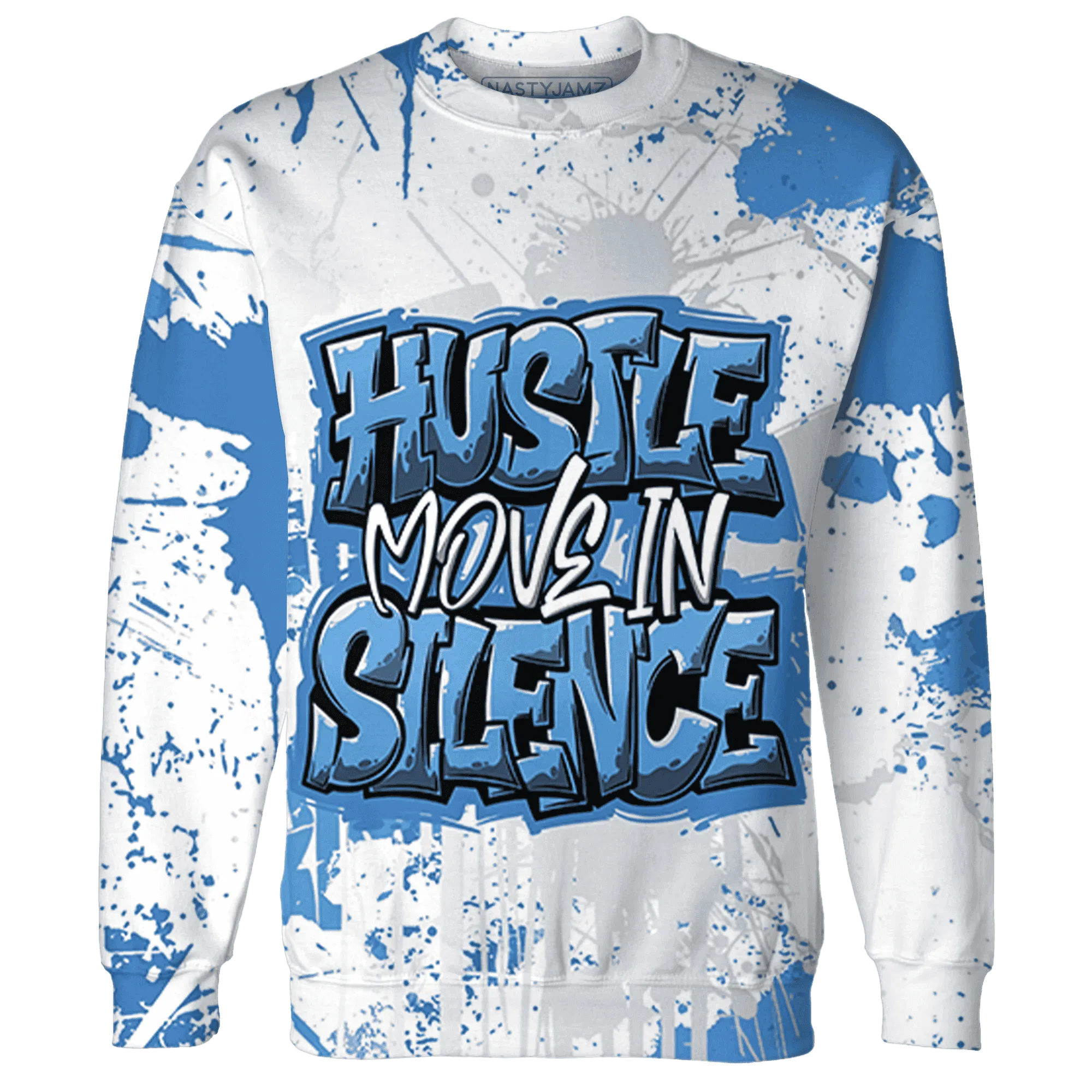 Carolina-Blue-Univercitii-17s-Sweatshirt-Match-Hustle-Move-In-Silence-3D