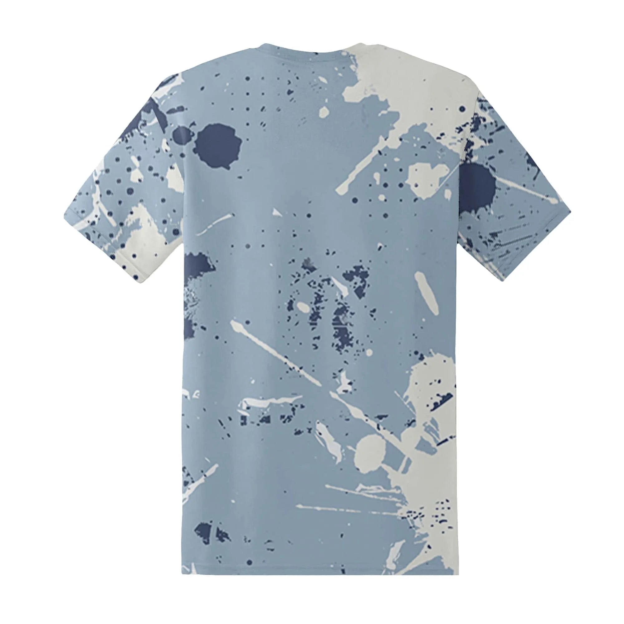 Mid-Diffused-Blue-Grey-1s-T-Shirt-Match-Hustle-Move-In-Silence-3D