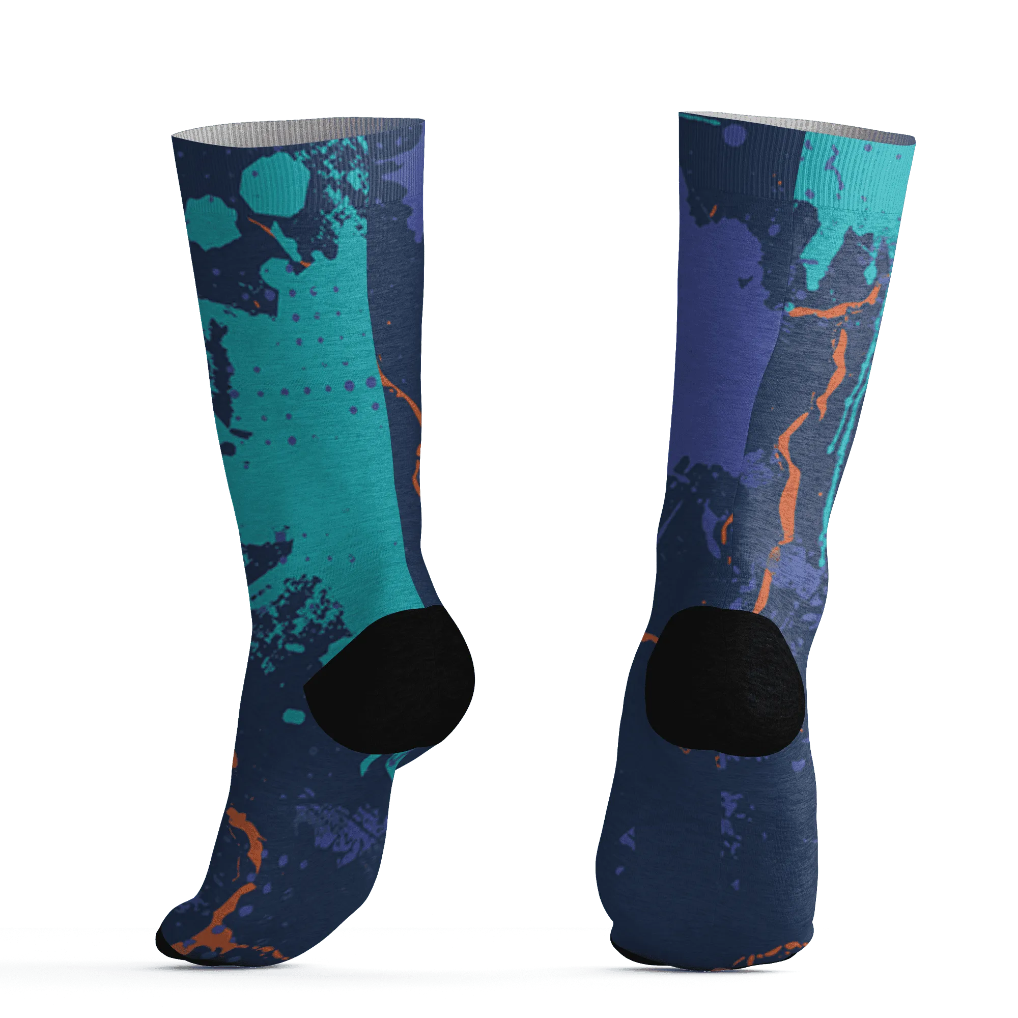 AM-Plus-Drift-Midnight-Navy-Total-Orange-Dusty-Cactus-Socks-Match-Hustle-Move-In-Silence-3D