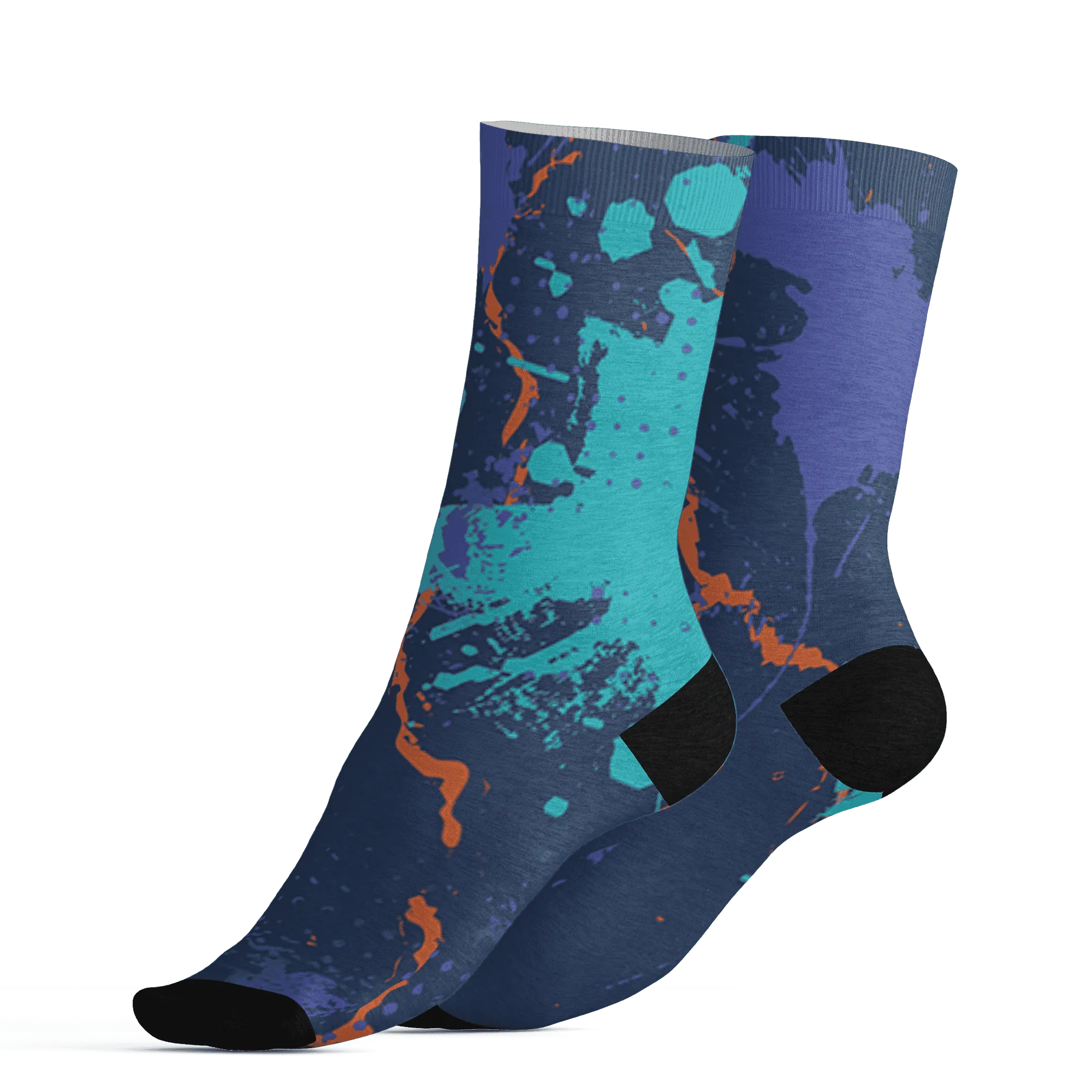 AM-Plus-Drift-Midnight-Navy-Total-Orange-Dusty-Cactus-Socks-Match-Hustle-Move-In-Silence-3D