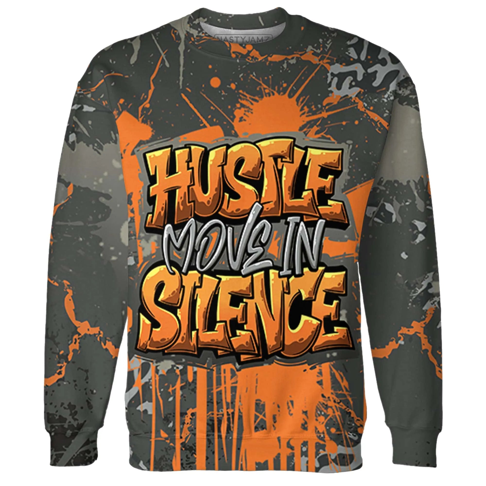Fear-Pack-3s-Sweatshirt-Match-Hustle-Move-In-Silence-3D