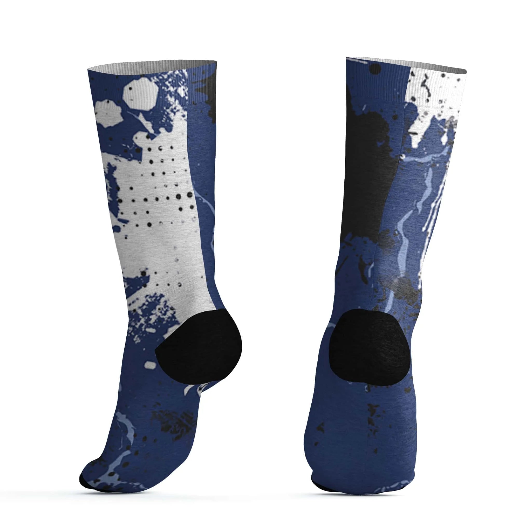 Midnight-Navy-5s-Socks-Match-Hustle-Move-In-Silence-3D